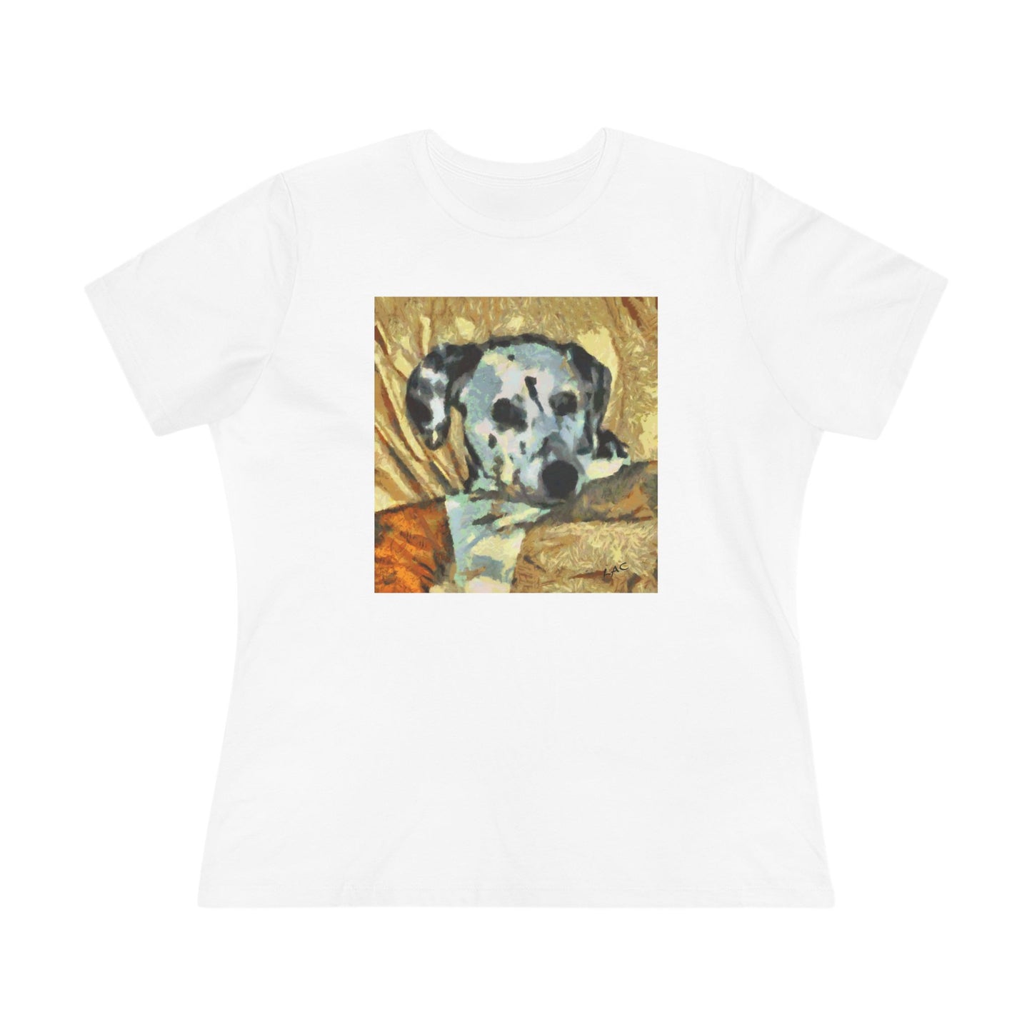 Dalmatian 'Spots of Picasso' Women's Relaxed Fit Tee