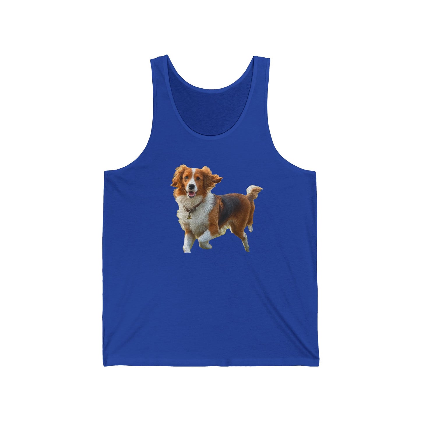 Nederlandse Kooikerhondje Unisex Jersey Tank