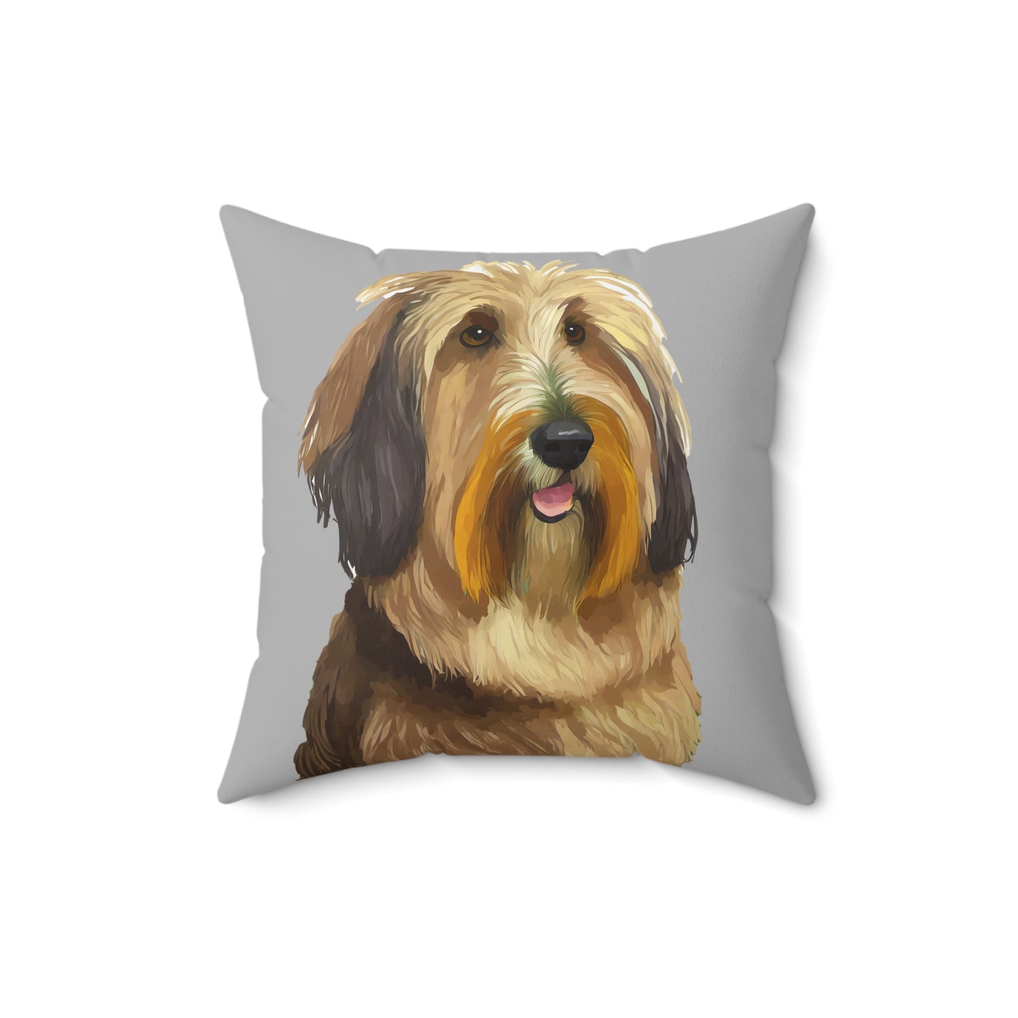 Bergamasco - Spun Polyester Square Throw Pillow