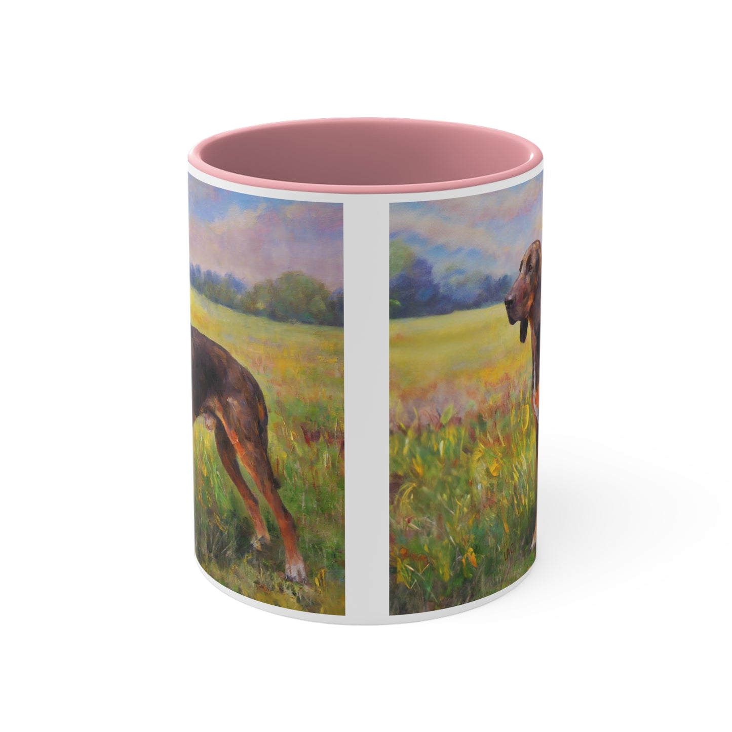 Plott Hound 11oz Ceramic Accent Mug