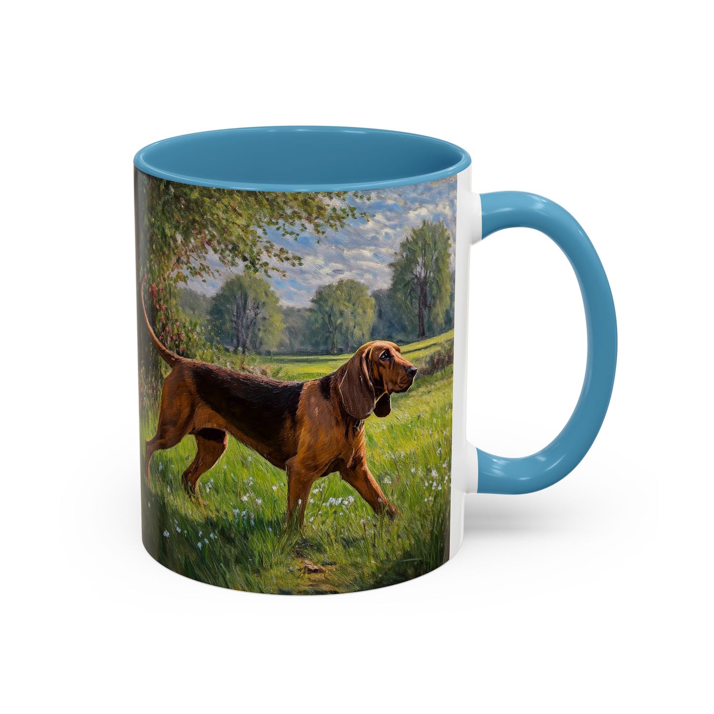 Bloodhound Ceramic Accent Coffee Mug