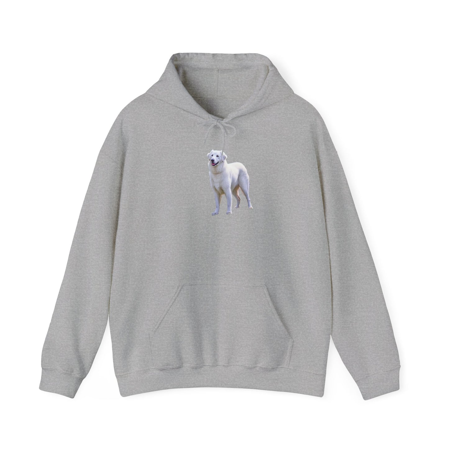 Hungarian Kuvasz Unisex 50/50 Hooded Sweatshirt