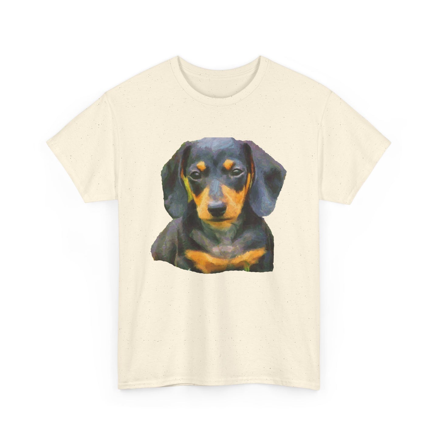 Dachshund Doxie Delight Unisex Heavy Cotton Tee
