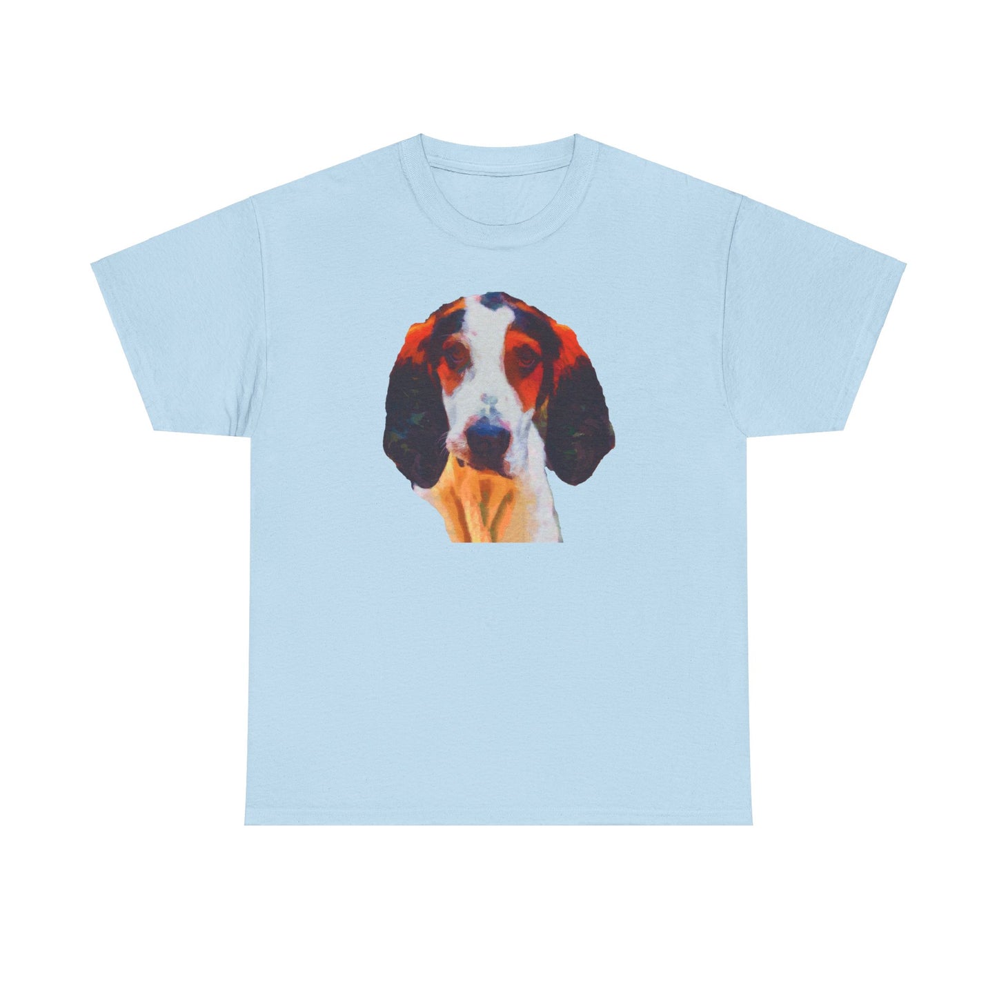 Sophisticated Treeing Walker Coonhound Unisex Heavy Cotton Tee