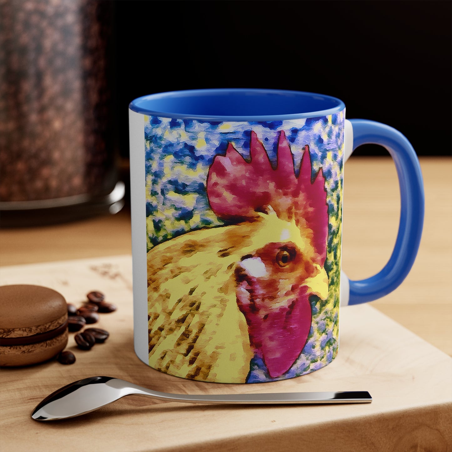 Rooster 'Spencer' Accent Coffee Mug, 11oz