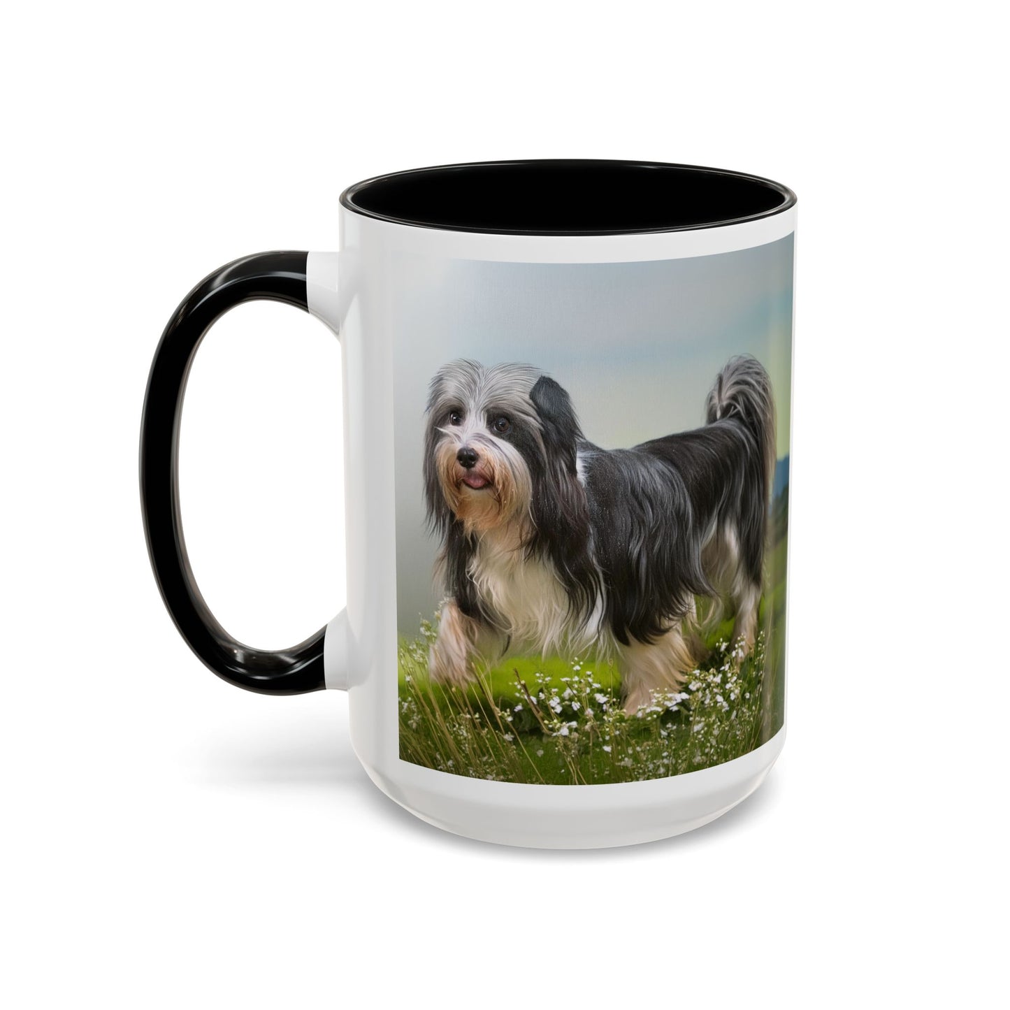 Lowchen - Ceramic Accent Coffee Mug - 2 Sizes