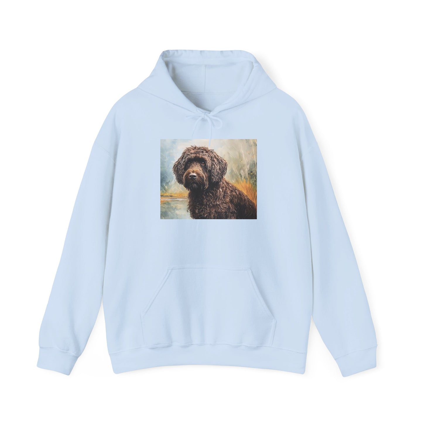 Barbet Unisex 50/50 Hooded Sweatshirt