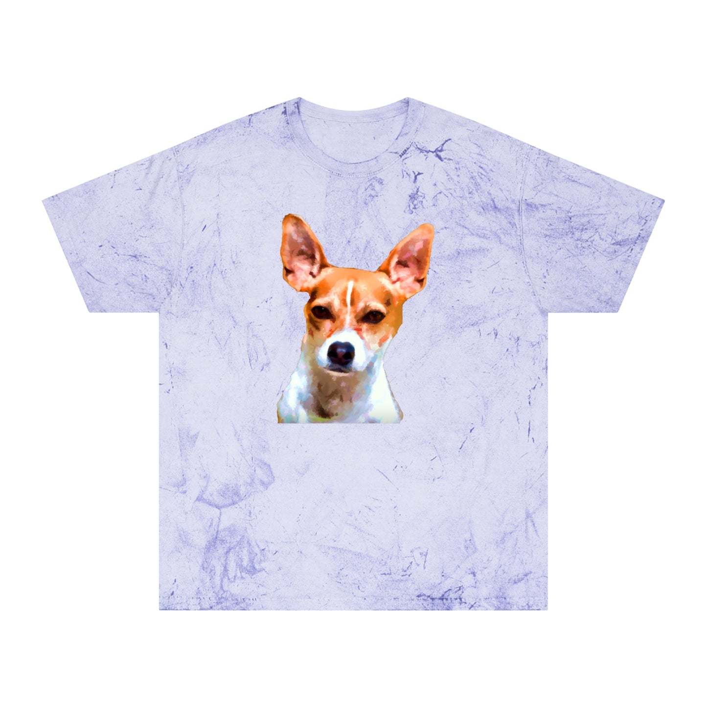 Rat Terrier Unisex Cotton Color Blast T-Shirt