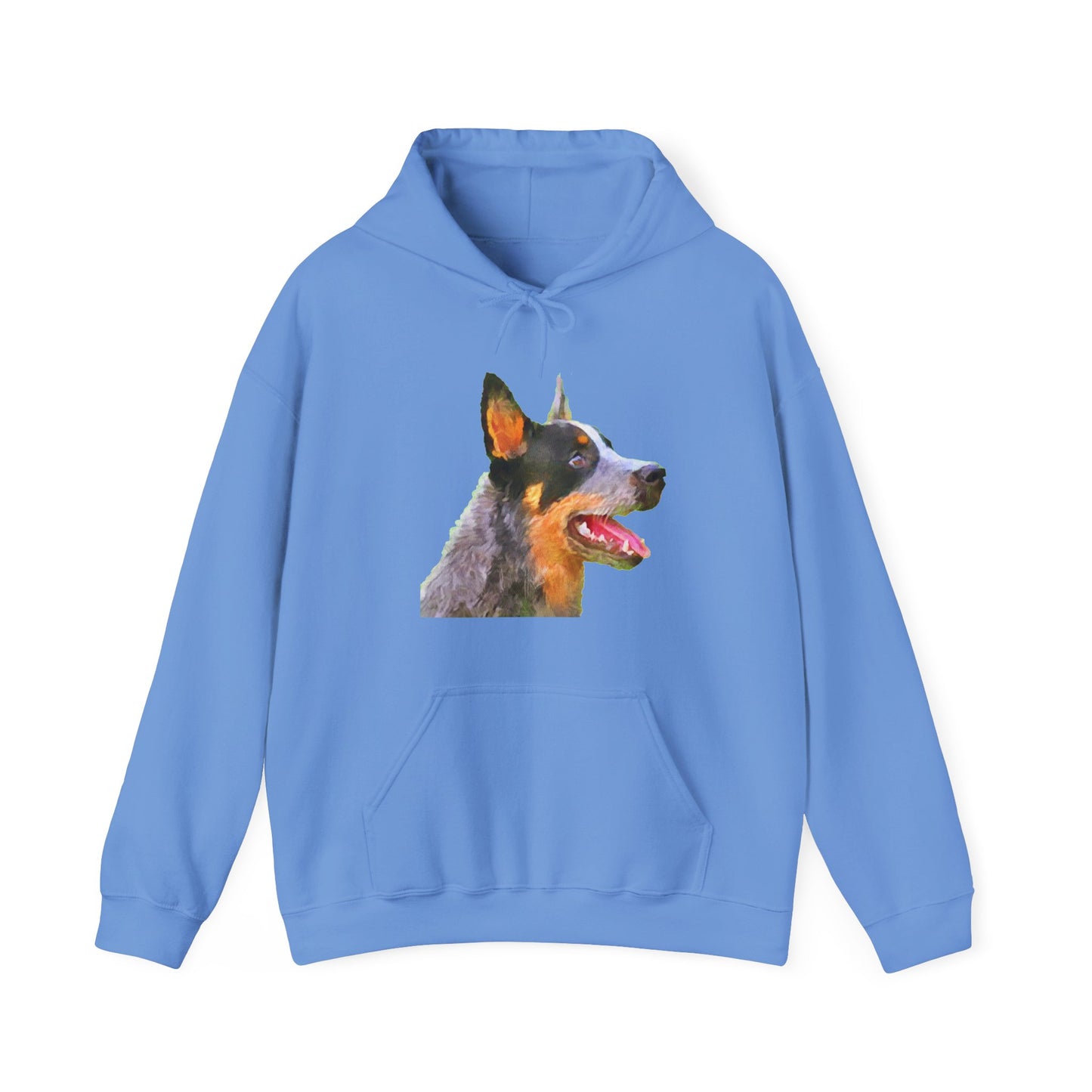 Elegant Blue Heeler Unisex Hooded Sweatshirt