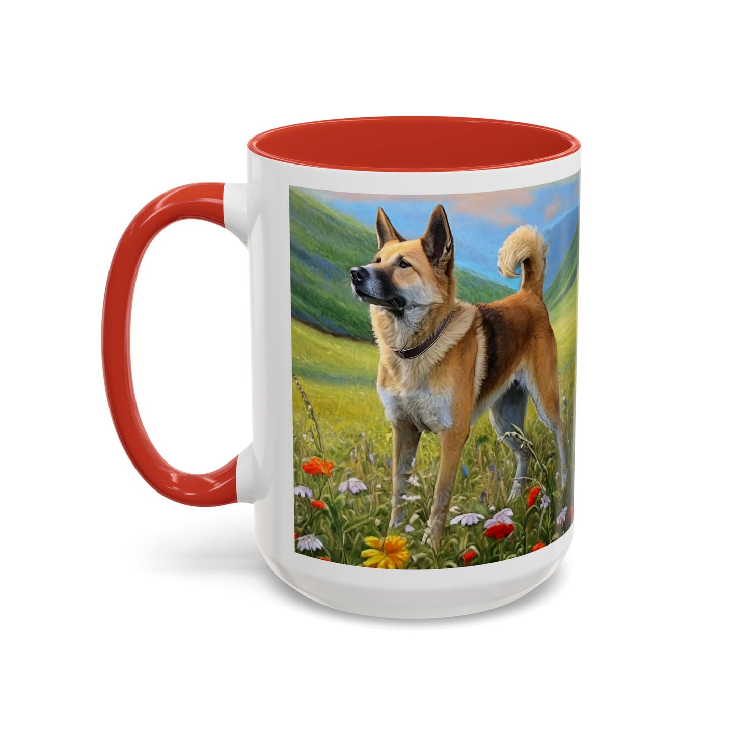 Korean Jindo Ceramic Accent Mug