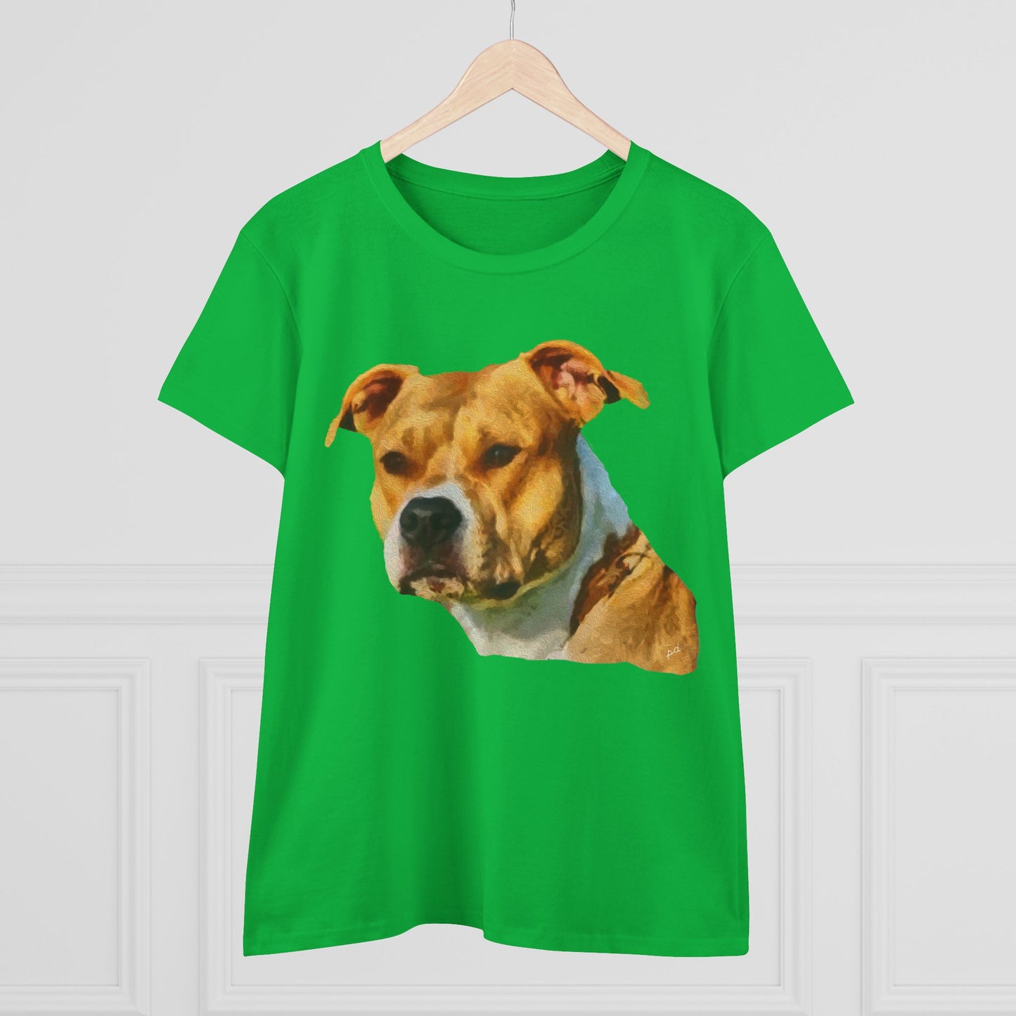 Pit Bull Women's Midweight Cotton Tee