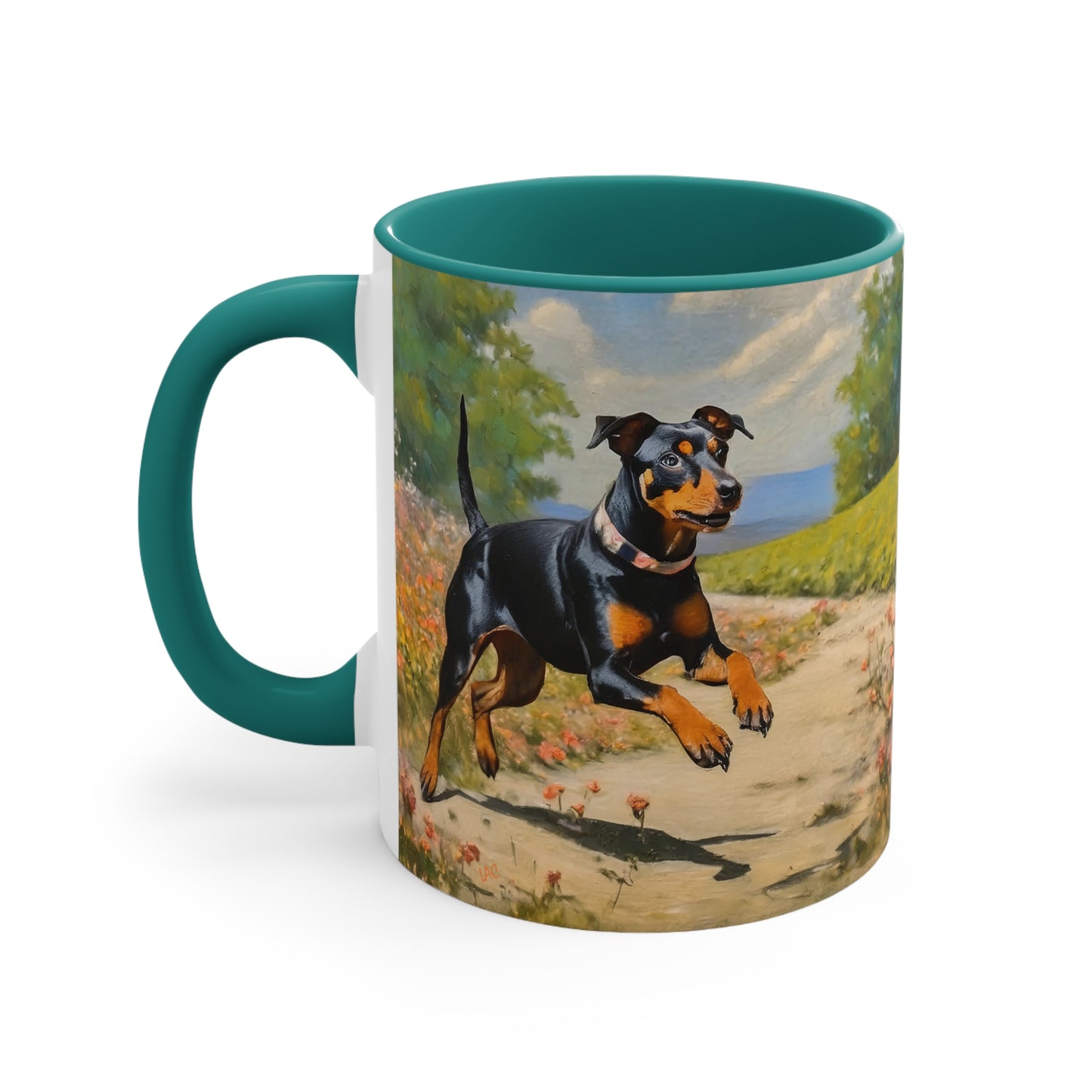 Manchester Terrier 11oz Ceramic Accent Mug