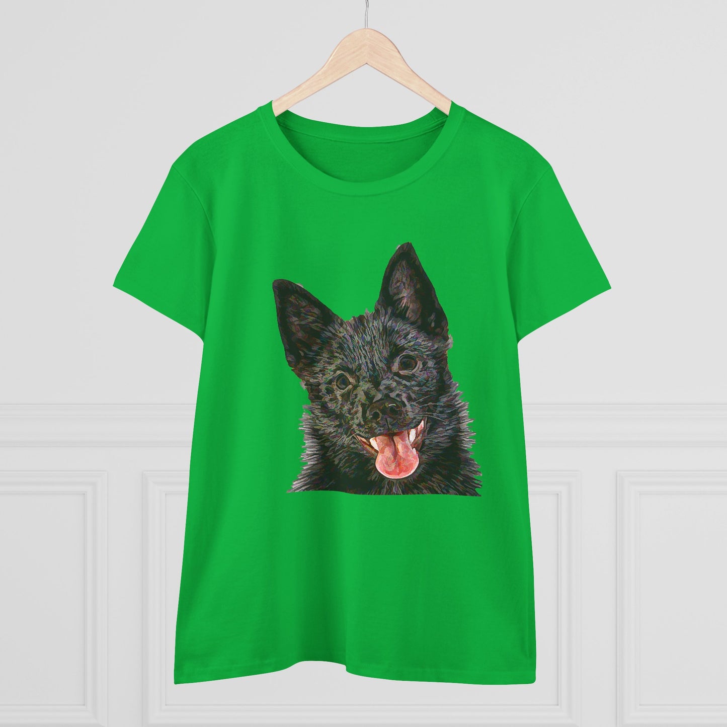 Schipperke Women's Midweight Cotton Tee