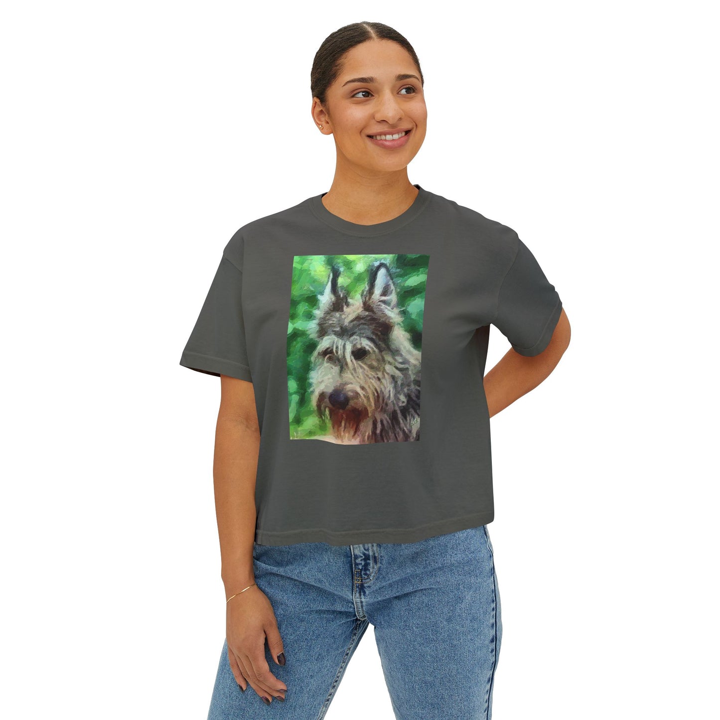 Berger Picard Women's Oversized Boxy Tee: The Comfy Companion