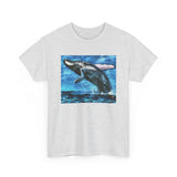 Humpback Whale Unisex Heavy Cotton Tee