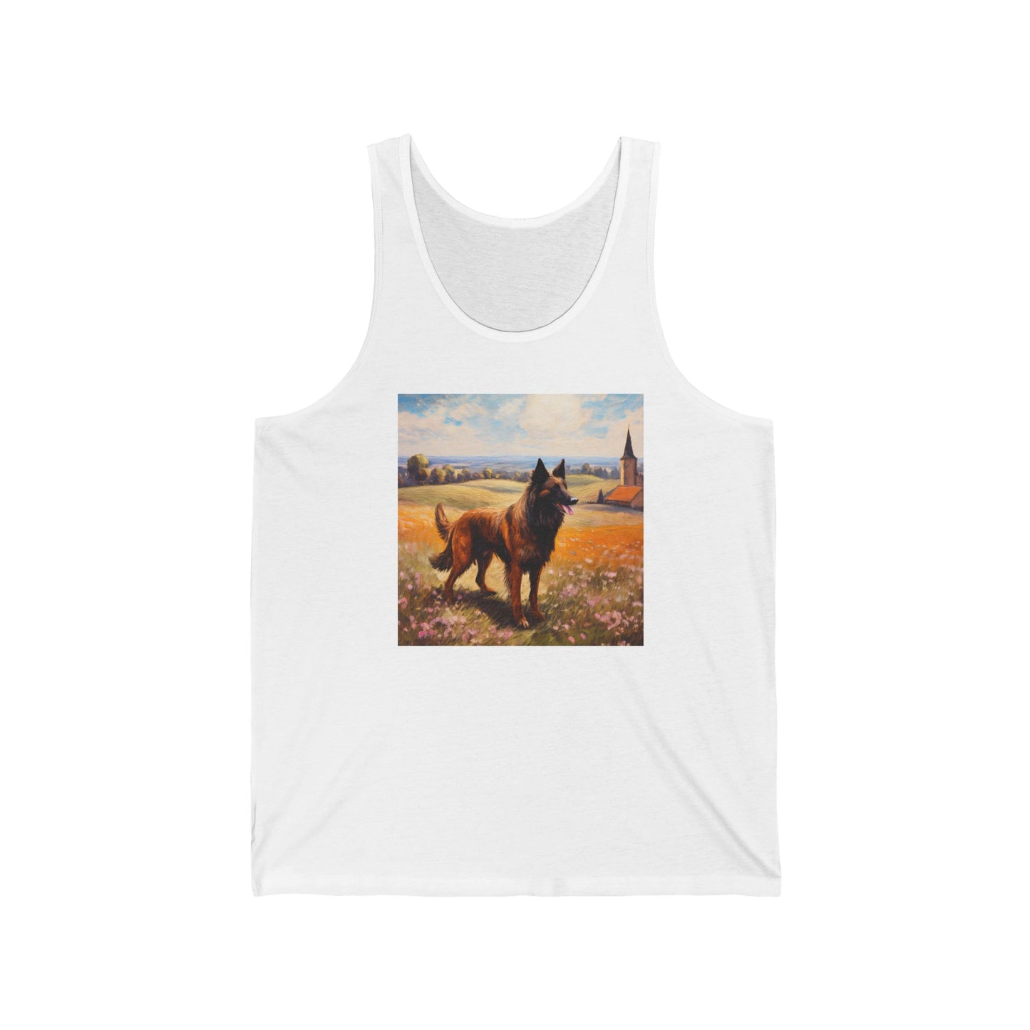 Belgian Tervuren Unisex Jersey Tank – Celebrate Your Furry Muse