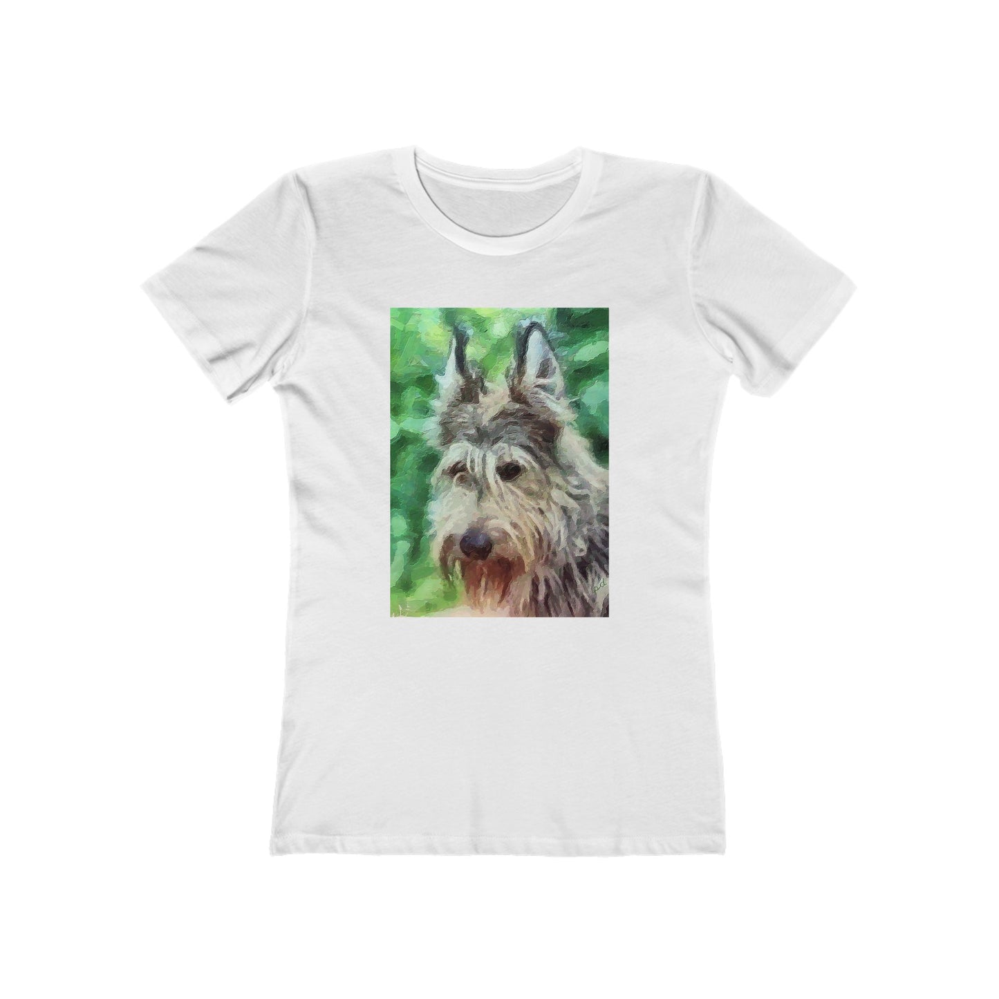 Berger Picard Women's Slim Fit Ringspun Cotton T-Shirt