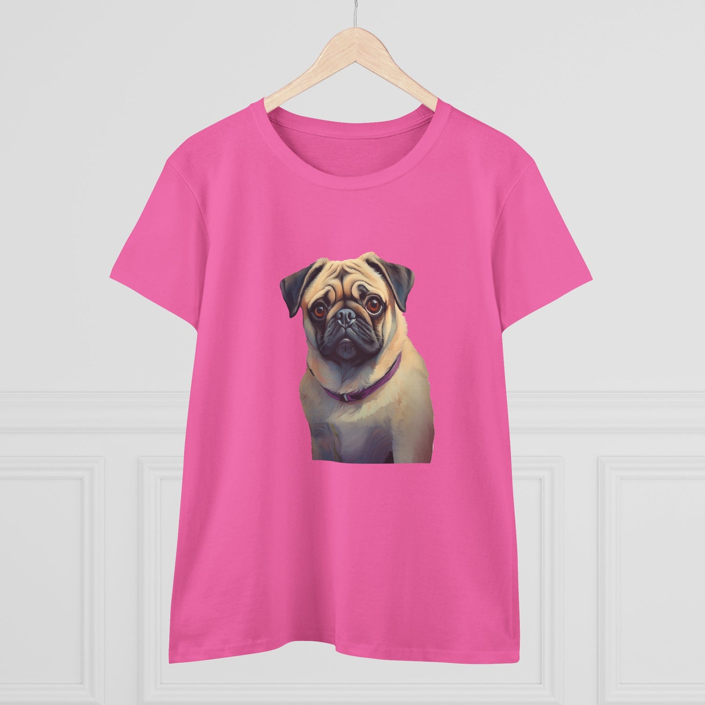 Pug Women's Midweight Cotton Tee