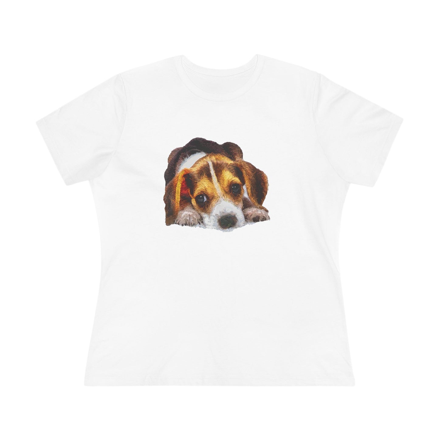 Beagle 'Daisy Mae' Women's Relaxed Fit Cotton Tee