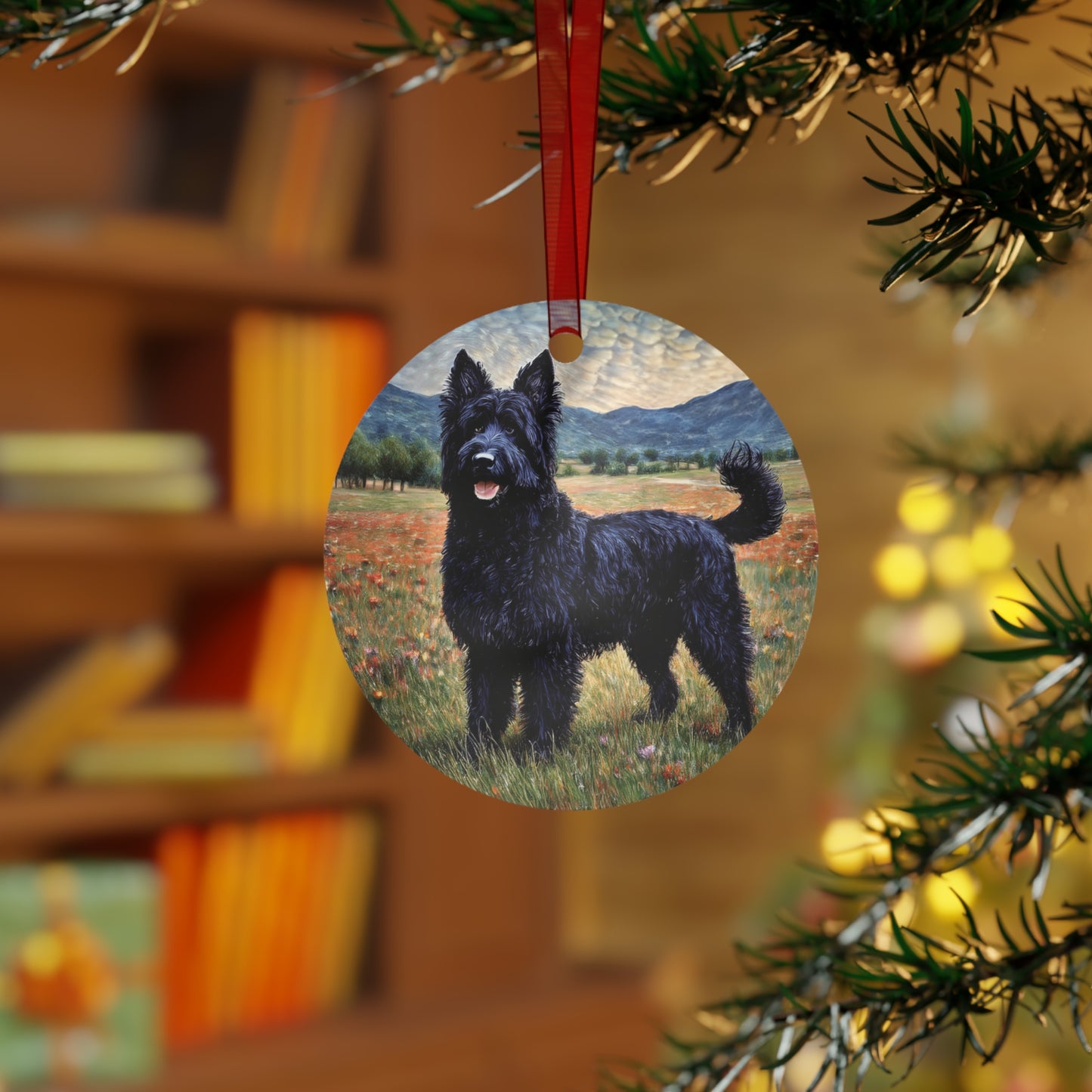 Croatian Sheepdog Christmas Tree Ornaments