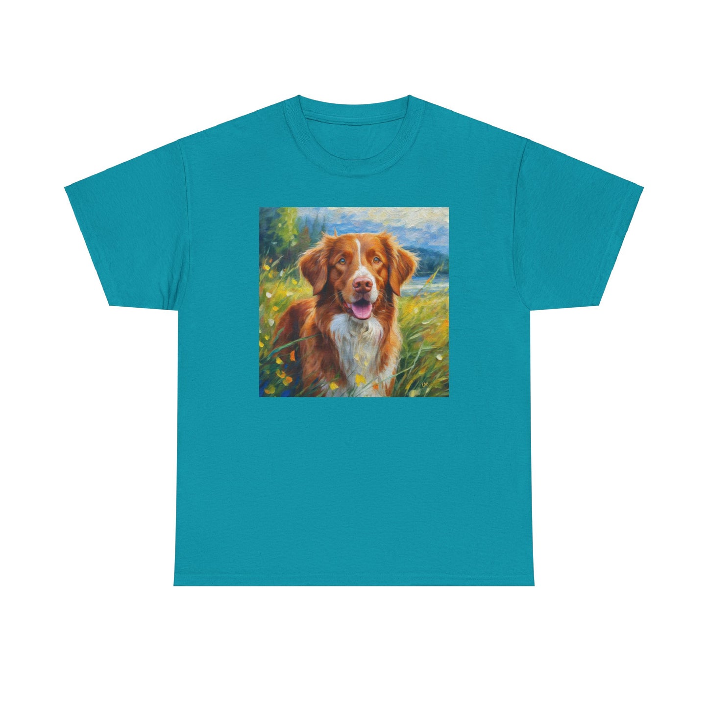 Nova Scotia Duck Tolling Retriever 'Dixie' Heavy Cotton Tee