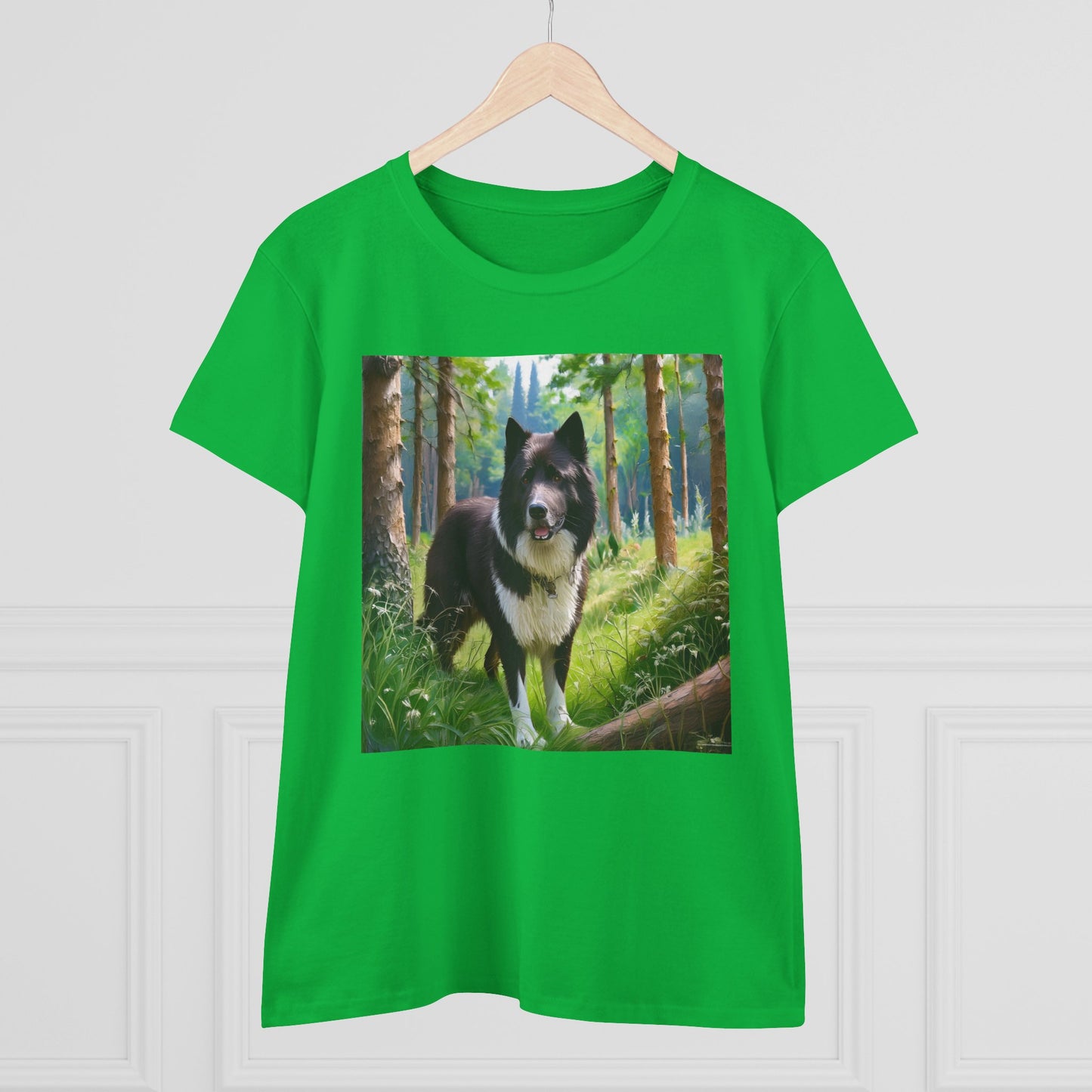 Karelian Bear Dog Women's Midweight Cotton Tee