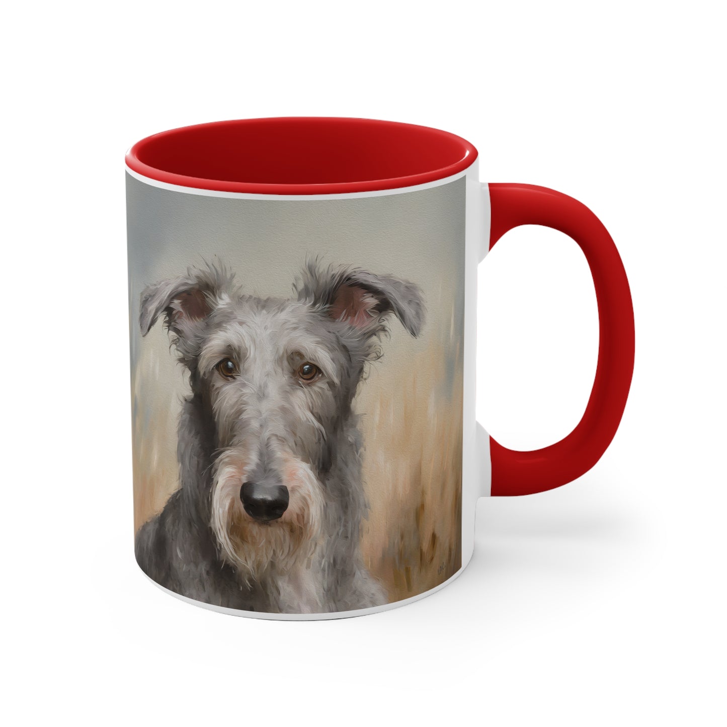 Scottish Deerhound 11oz Ceramic Accent Mug