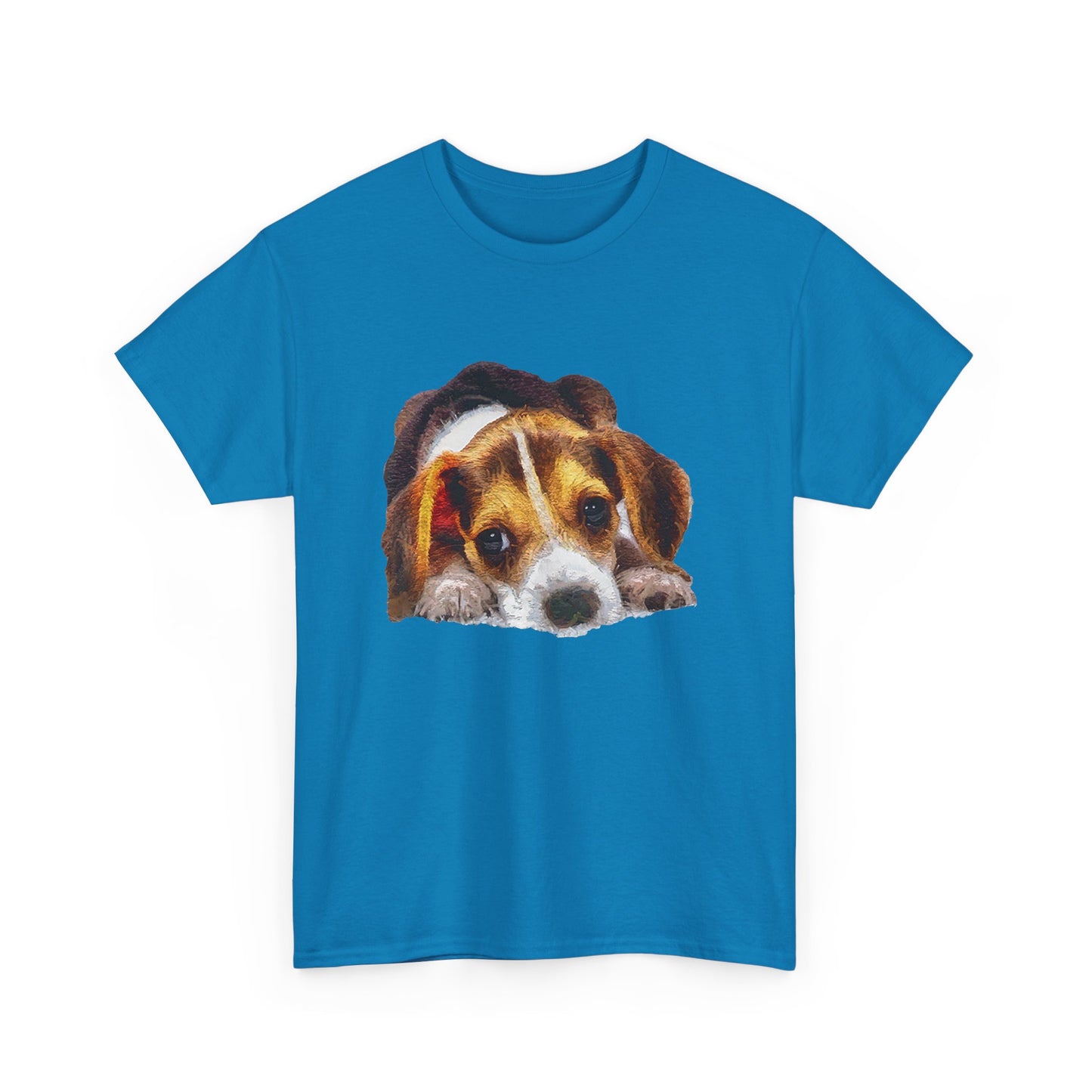 Beagle 'Daisy Mae' Unisex Heavy Cotton Tee