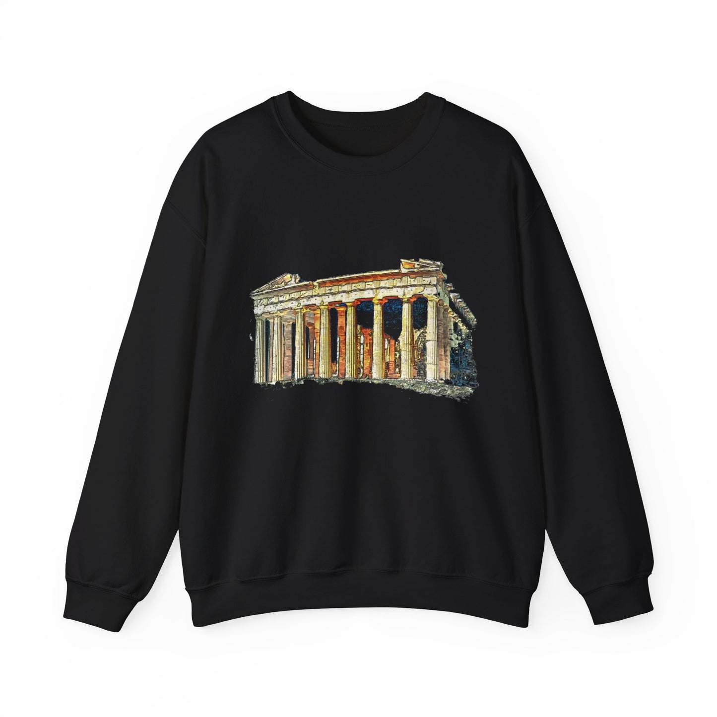 Parthenon - Ancient Greece - Unisex 50/50 Crewneck Sweatshirt