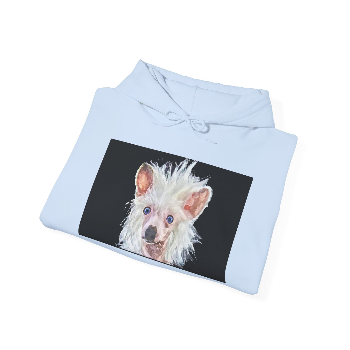 Chinese Crested Unisex 50/50 Hooded Sweatshirt