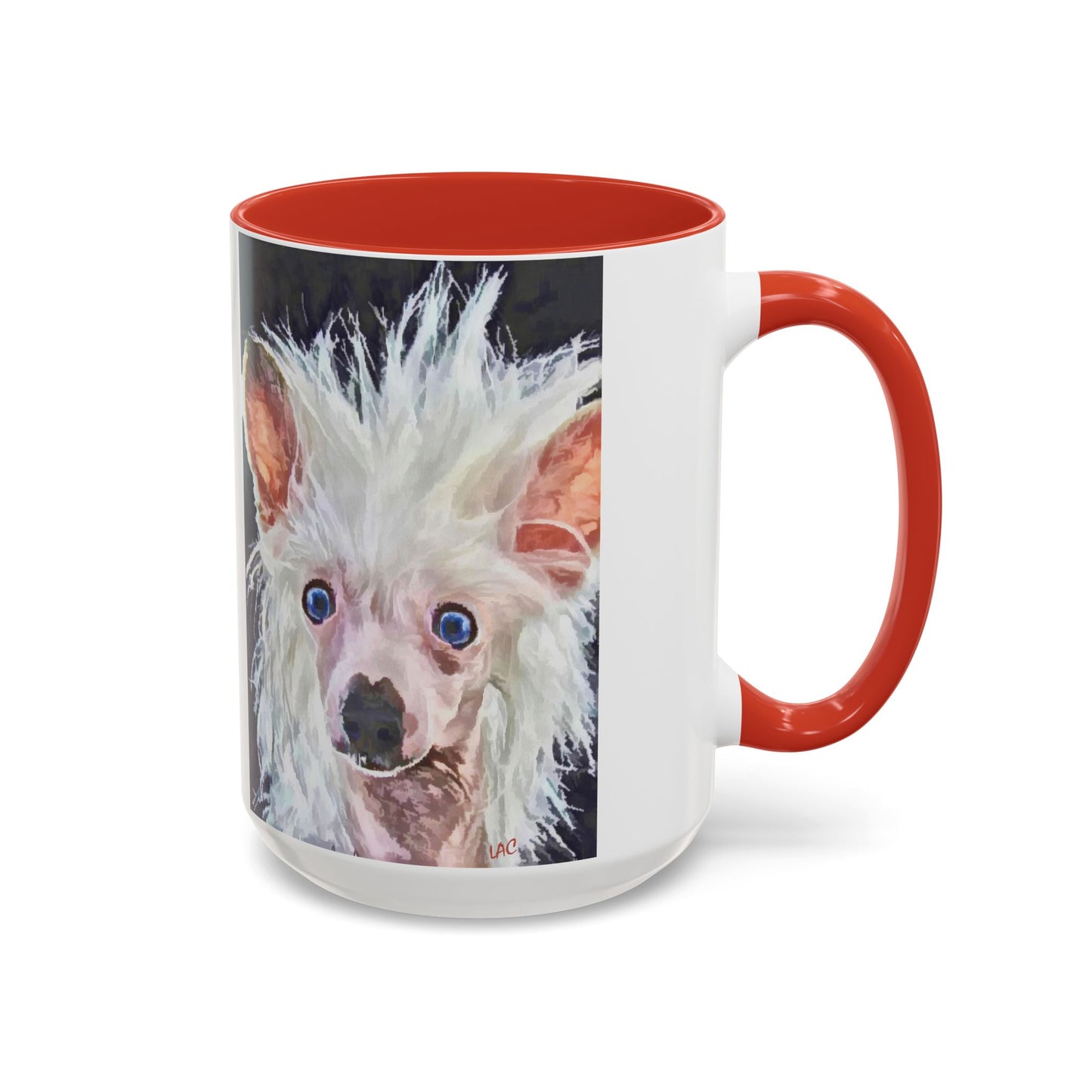 Chinese Crested - Accent Ceramic Coffee Mug