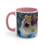 Parson Jack Russell Terrier -Ceramic Accent Coffee Mug, 11oz