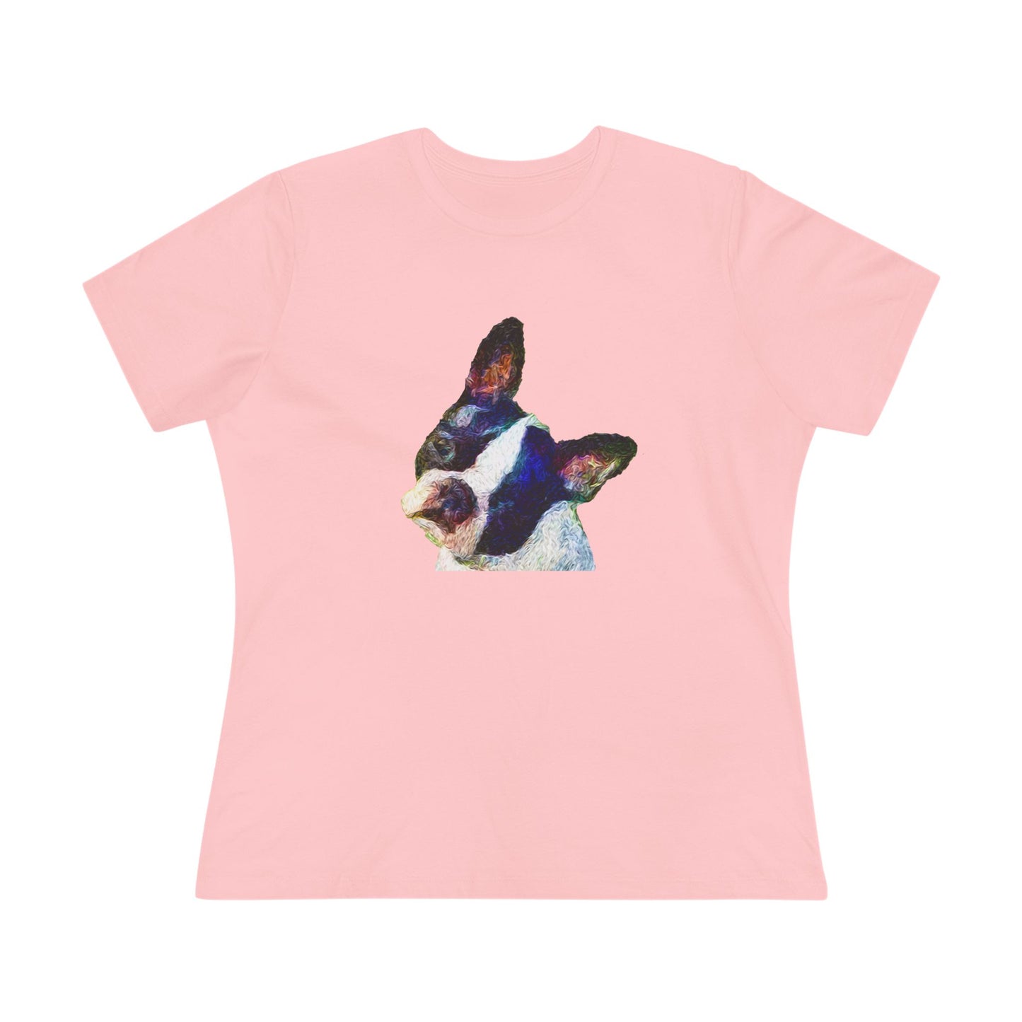 Boston Terrier 'Skipper' Women's Relaxed Fit Cotton Tee