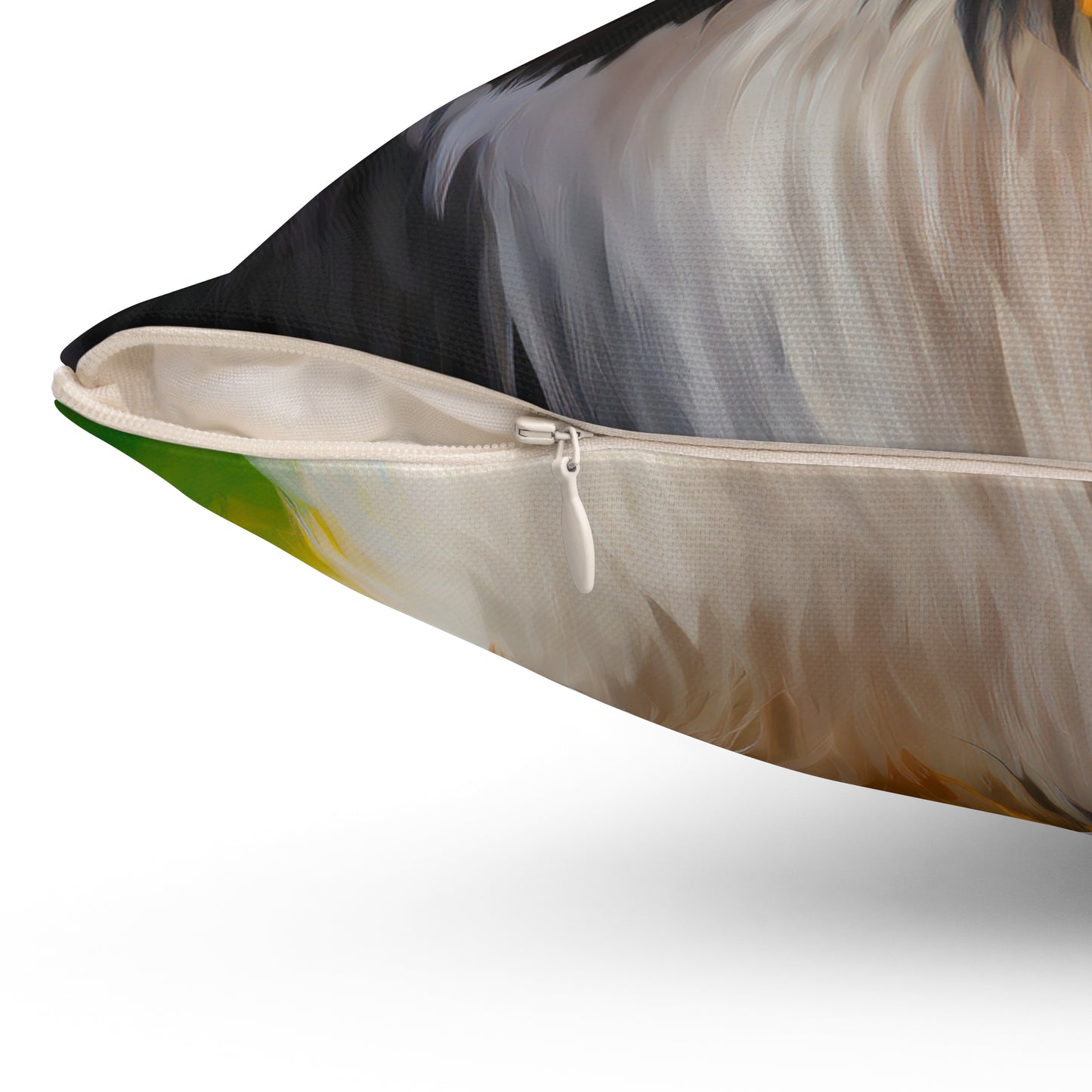 Polish Lowland - Spun Polyester Throw Pillow