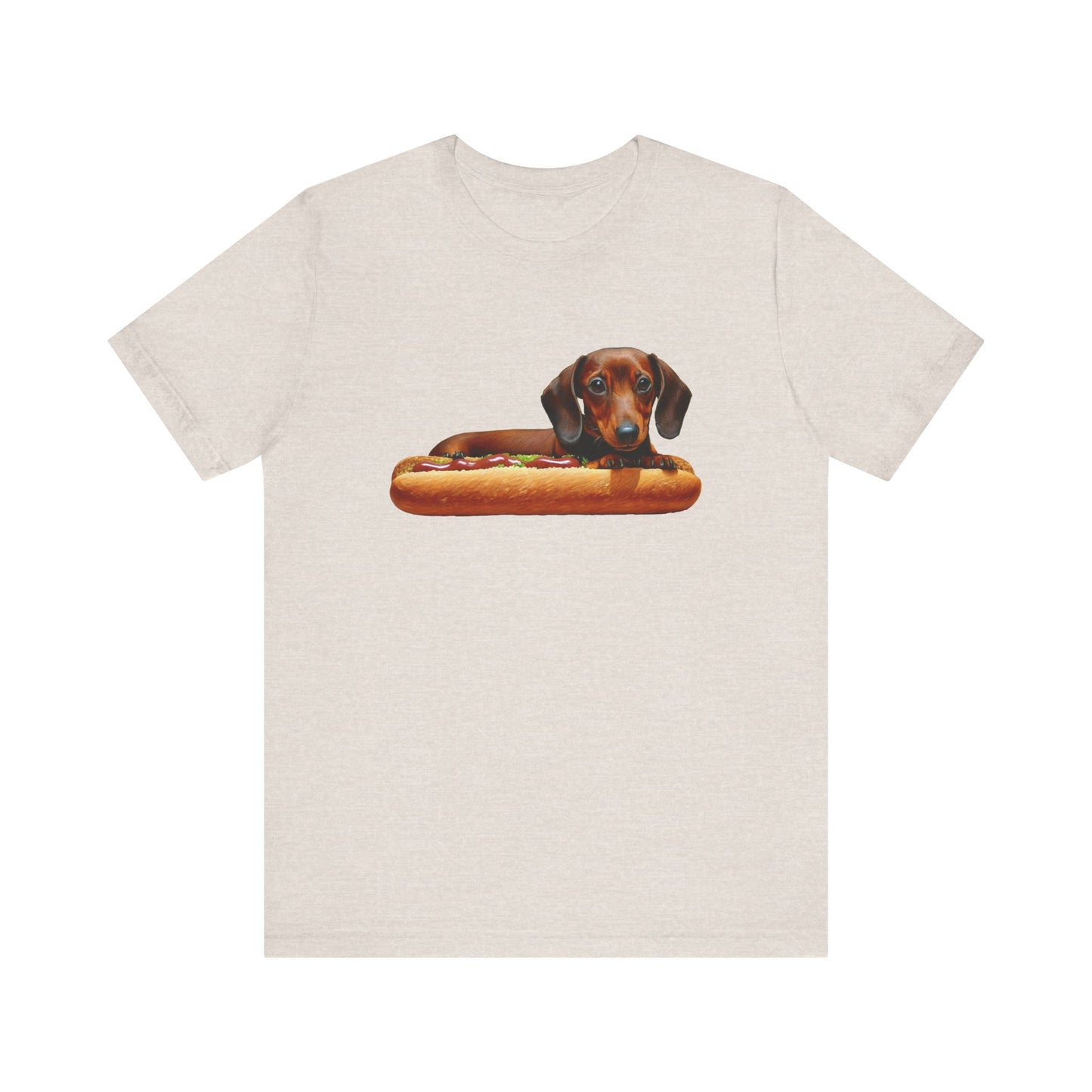 Dachshund Delight Unisex Jersey Short Sleeve Tee