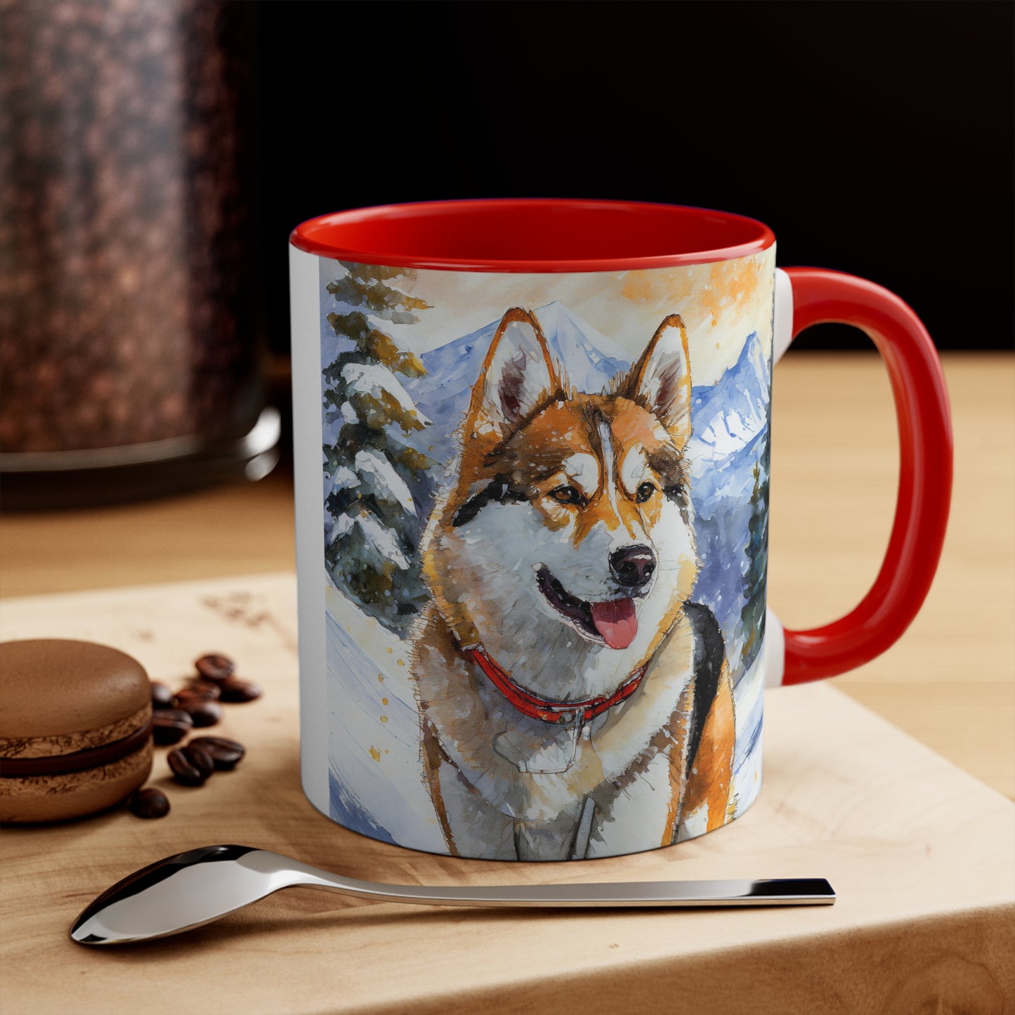 Chinook 'Sled Dog' 11oz Ceramic Accent Mug