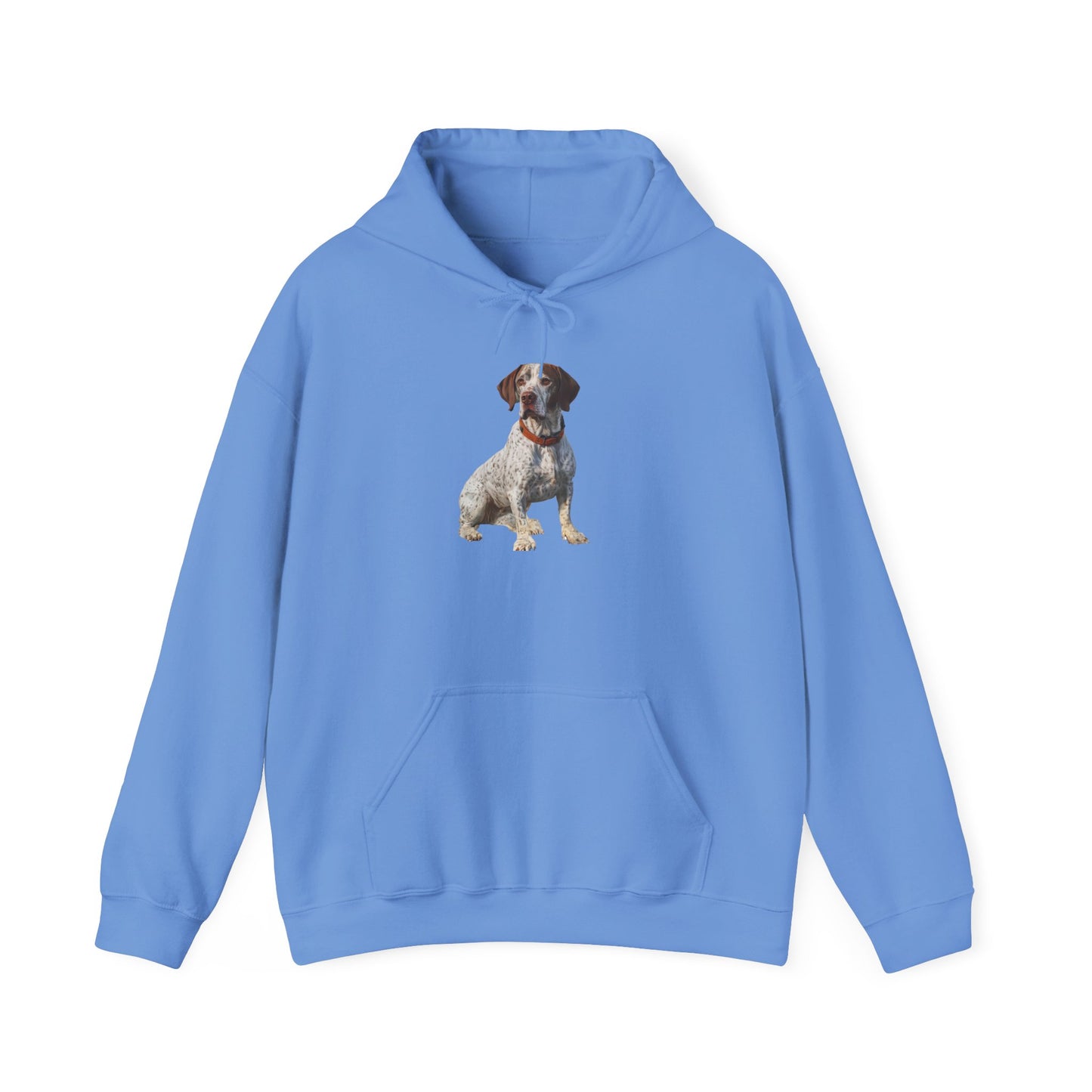 Braque du Bourbonnais Unisex 50/50 Hooded Sweatshirt