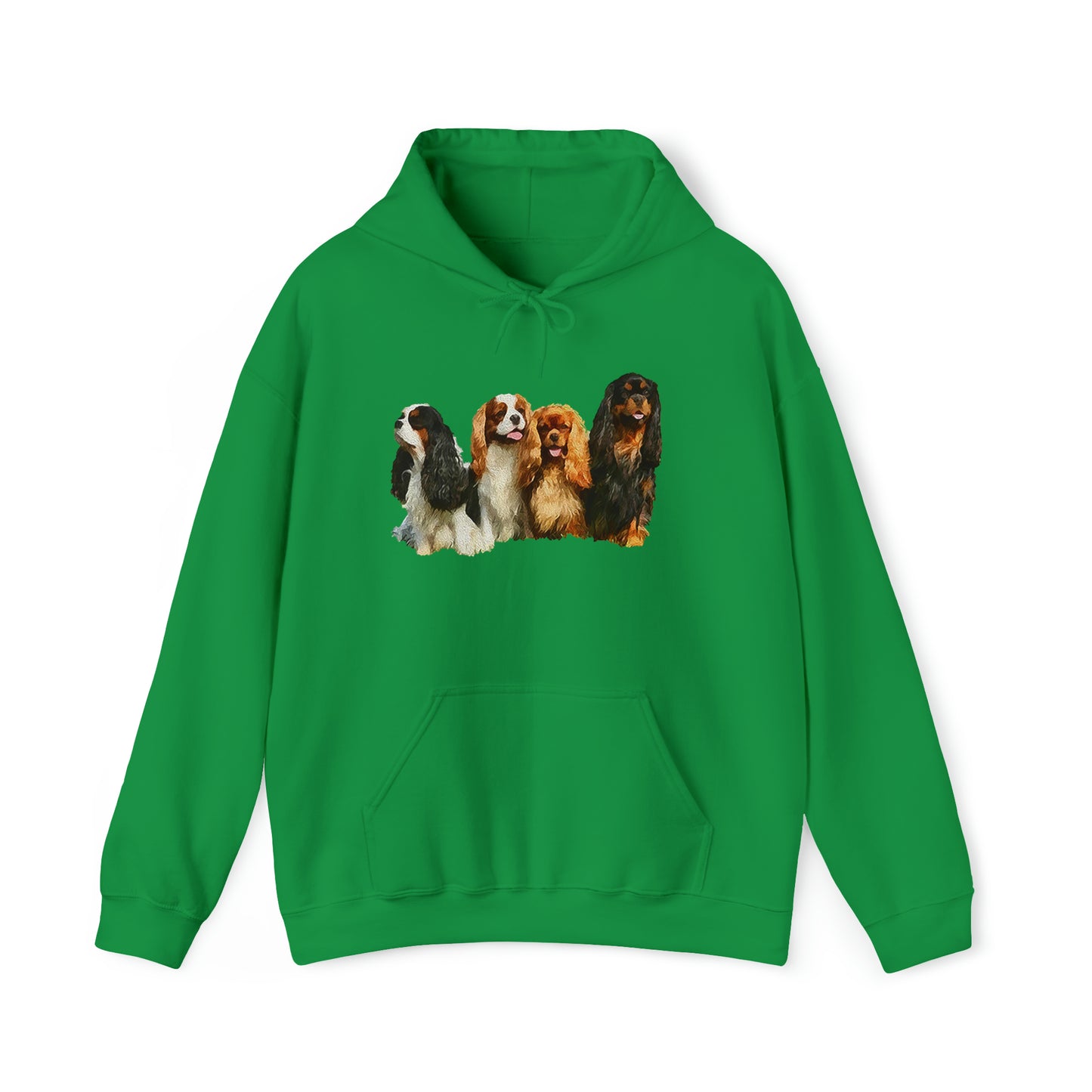 King Charles Spaniels 'Cavalier Club' Unisex 50/50 Hoodie