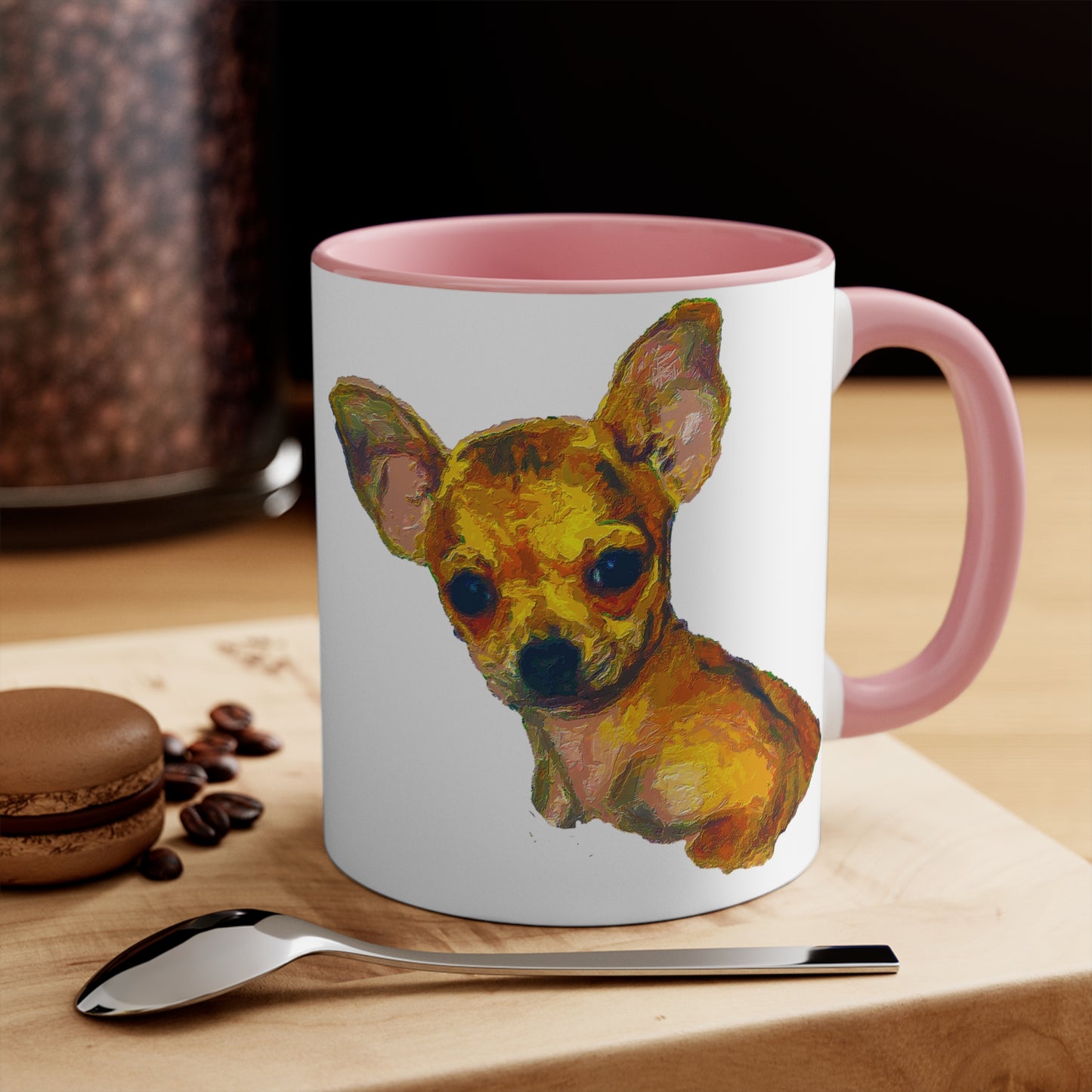 Chihuahua 'Belle' Ceramic Accent Coffee Mug, 11oz