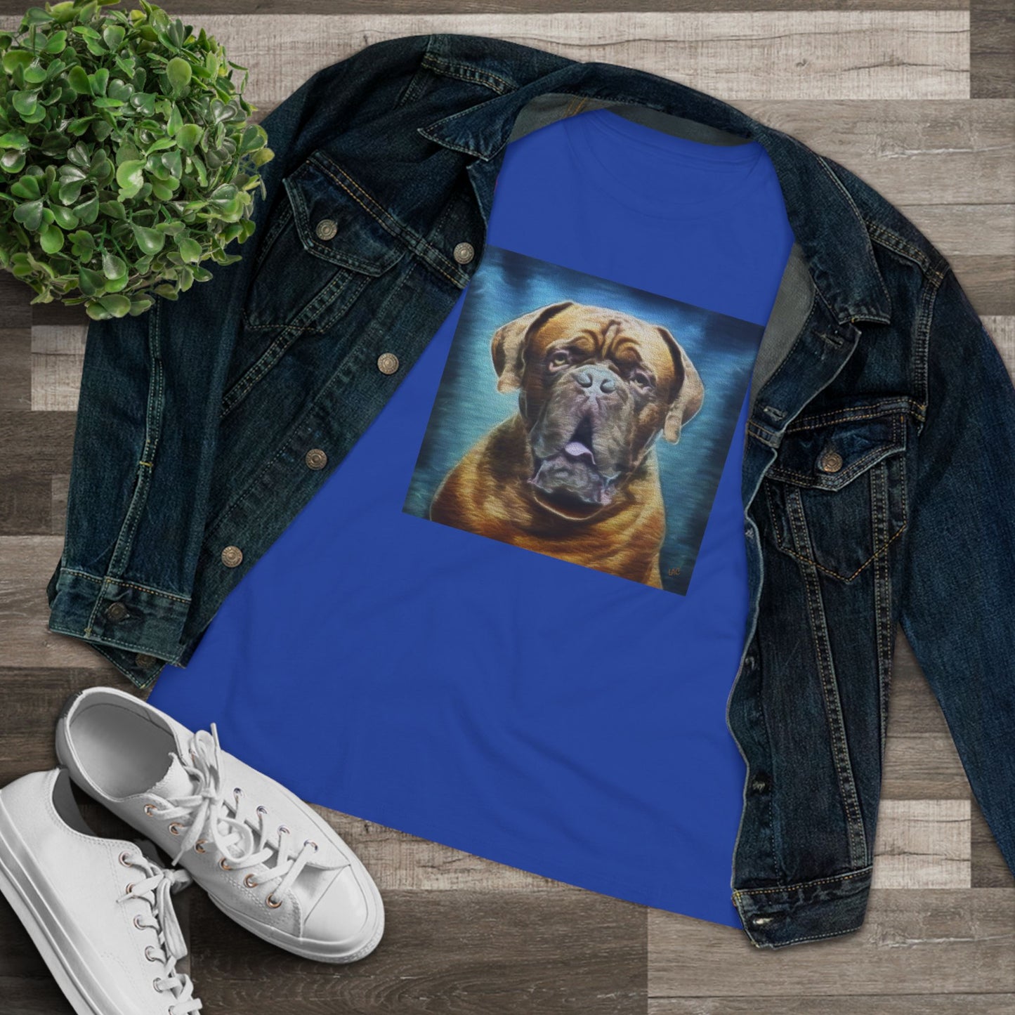 Dogue de Bordeaux Women's Relaxed Fit Cotton Tee