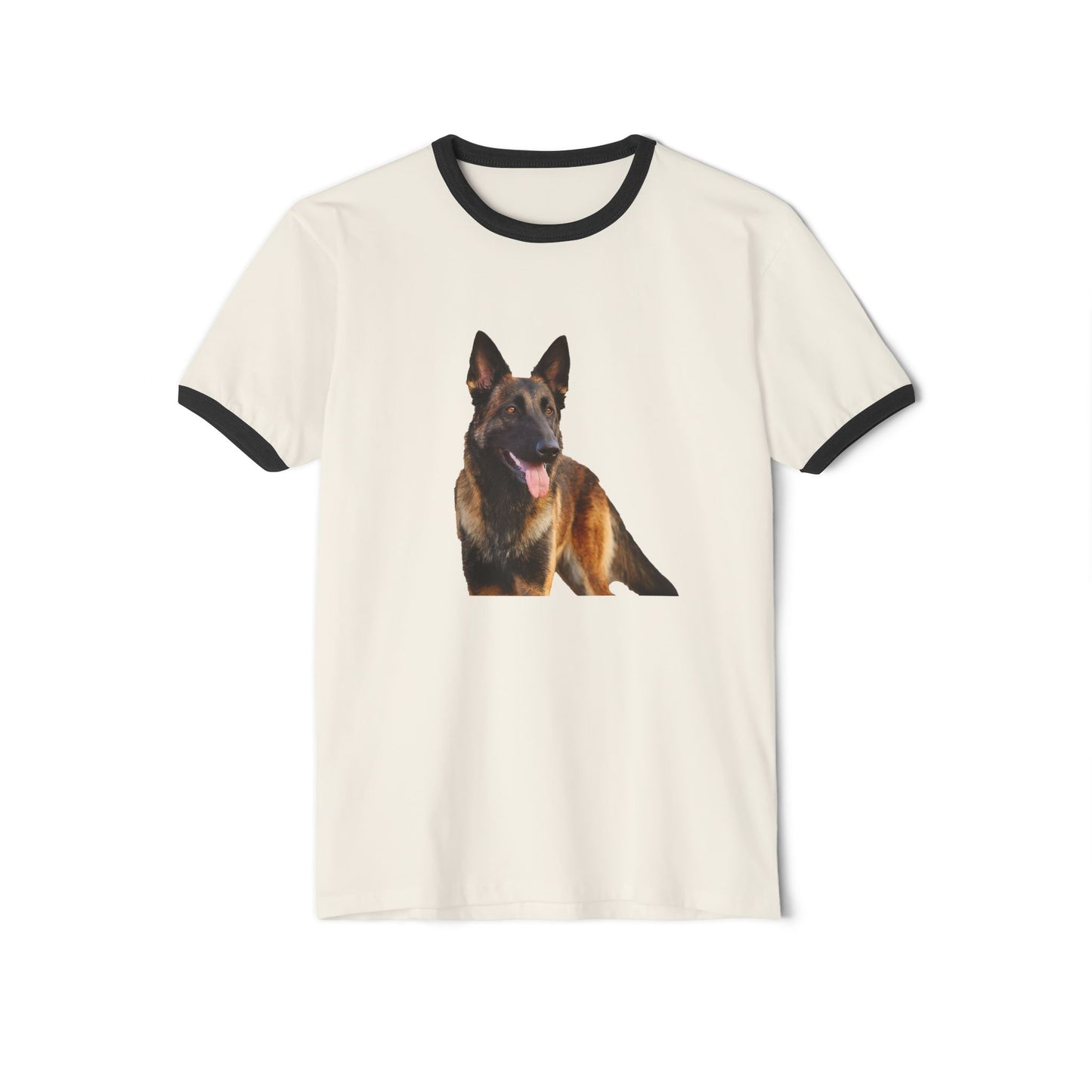 Dutch Shepherd Classic Cotton Ringer T-Shirt