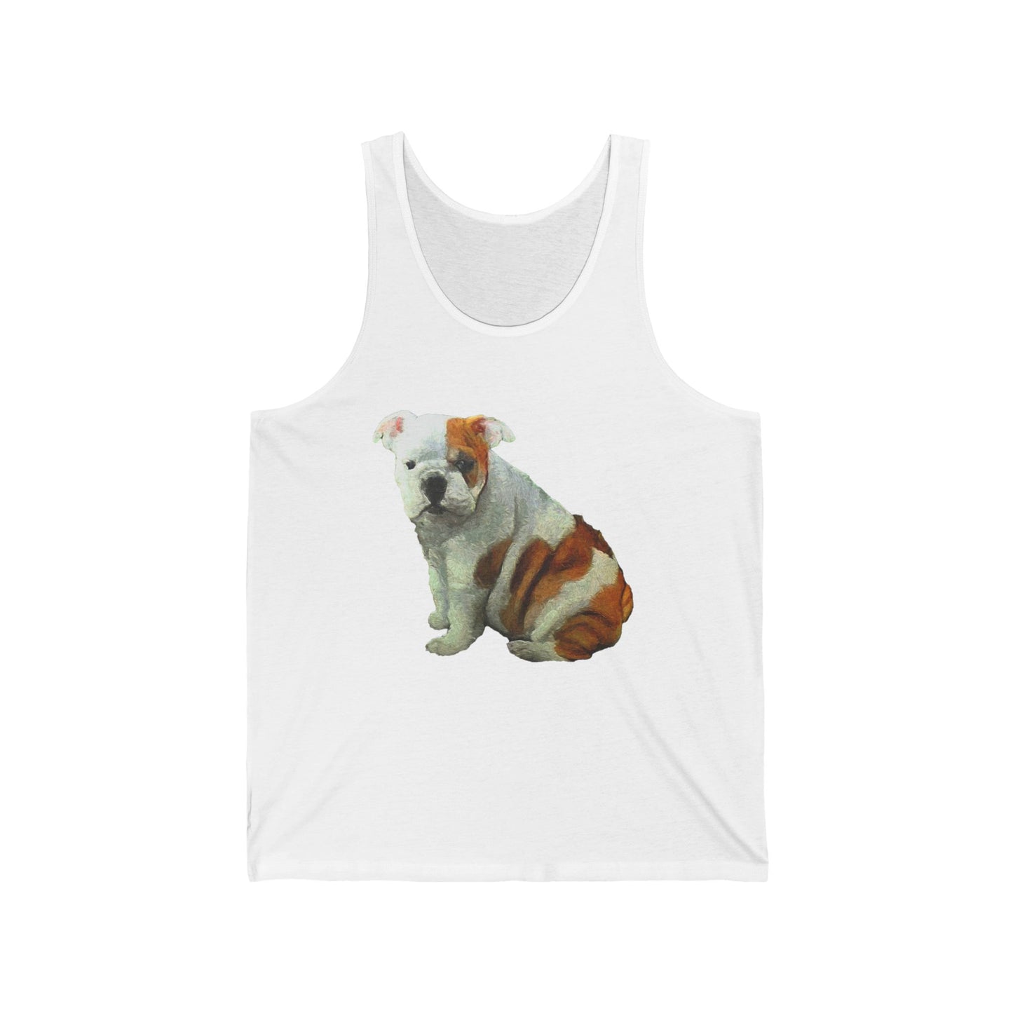 English Bulldog 'Bugsy' - Unisex Jersey Tank