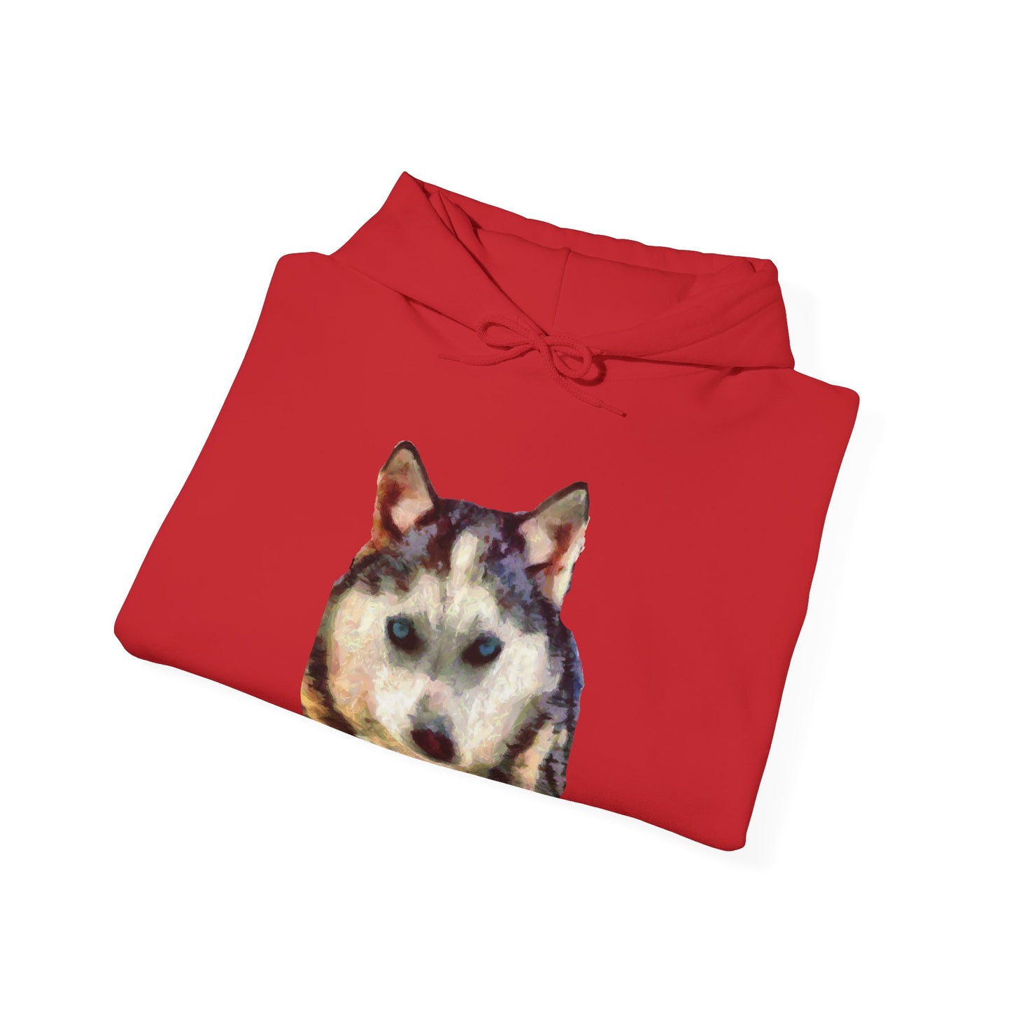 Siberian Husky 'Sacha' Unisex 50/50 Hoodie