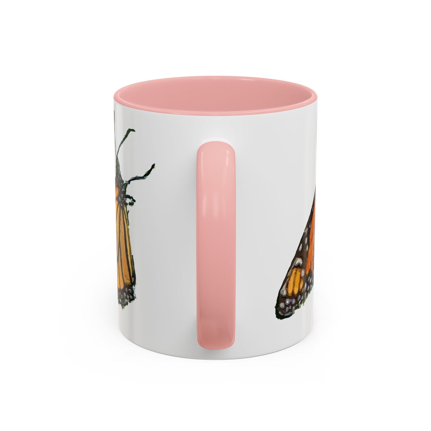Monarch Butterfly Accent Coffee Mug, 11oz