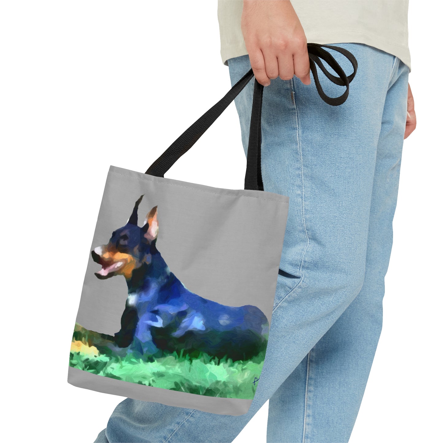 Doberman Pinscher 'Lina' Tote Bag