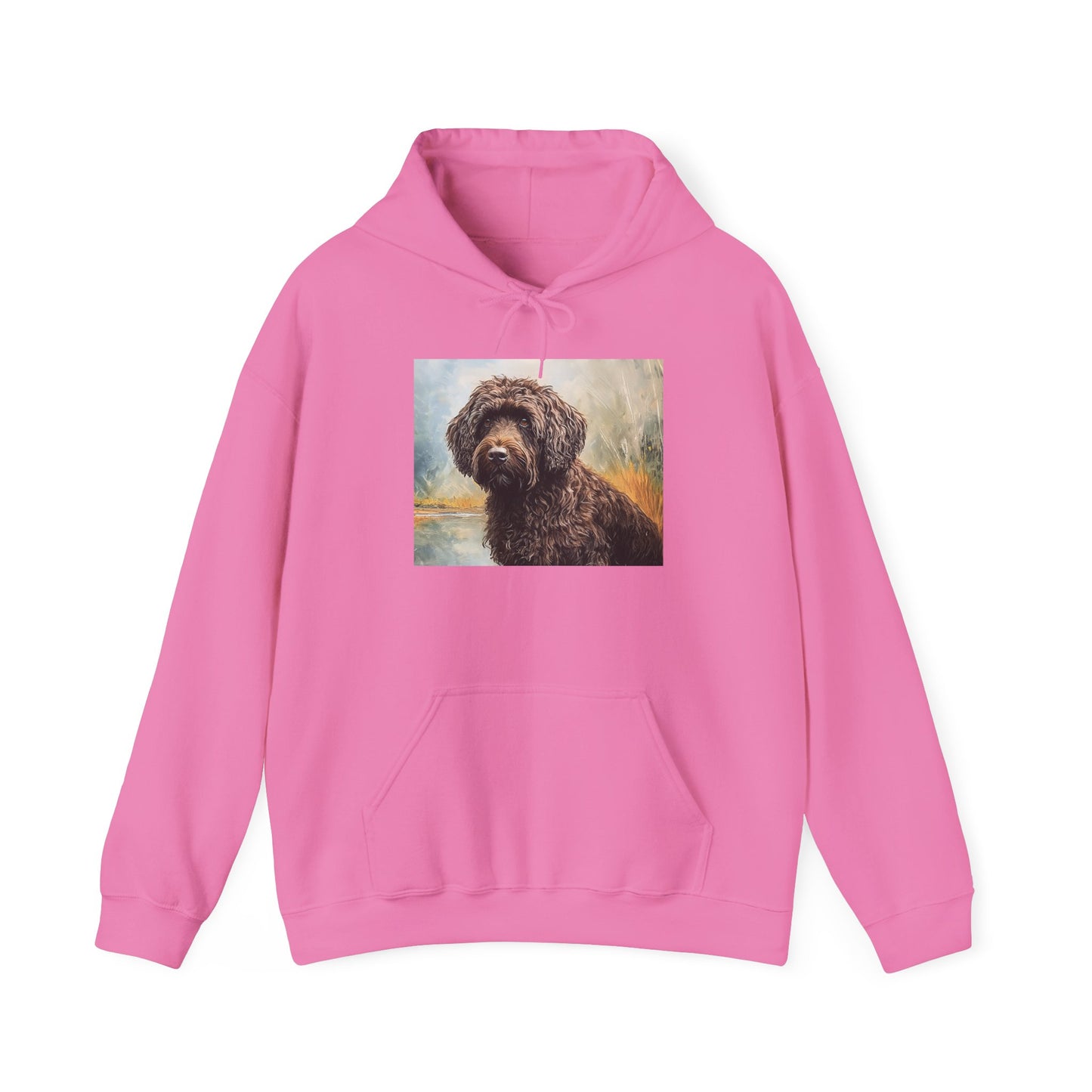 Barbet Unisex 50/50 Hooded Sweatshirt