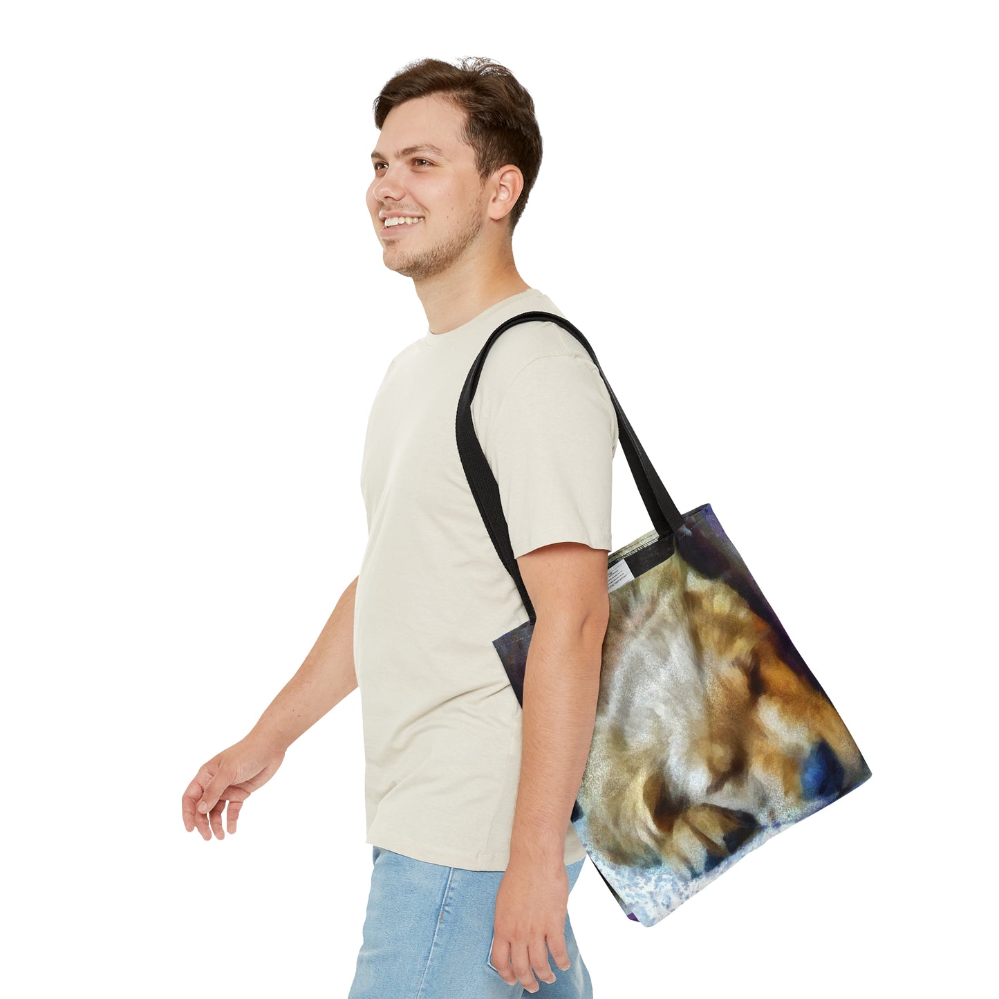 Zucko the Golden Retriever Tote Bag