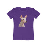 Xoloitzcuintli 'Mexican Hairless' Women's Slim Fitted Tee