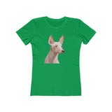 Xoloitzcuintli 'Mexican Hairless' Women's Slim Fitted Tee