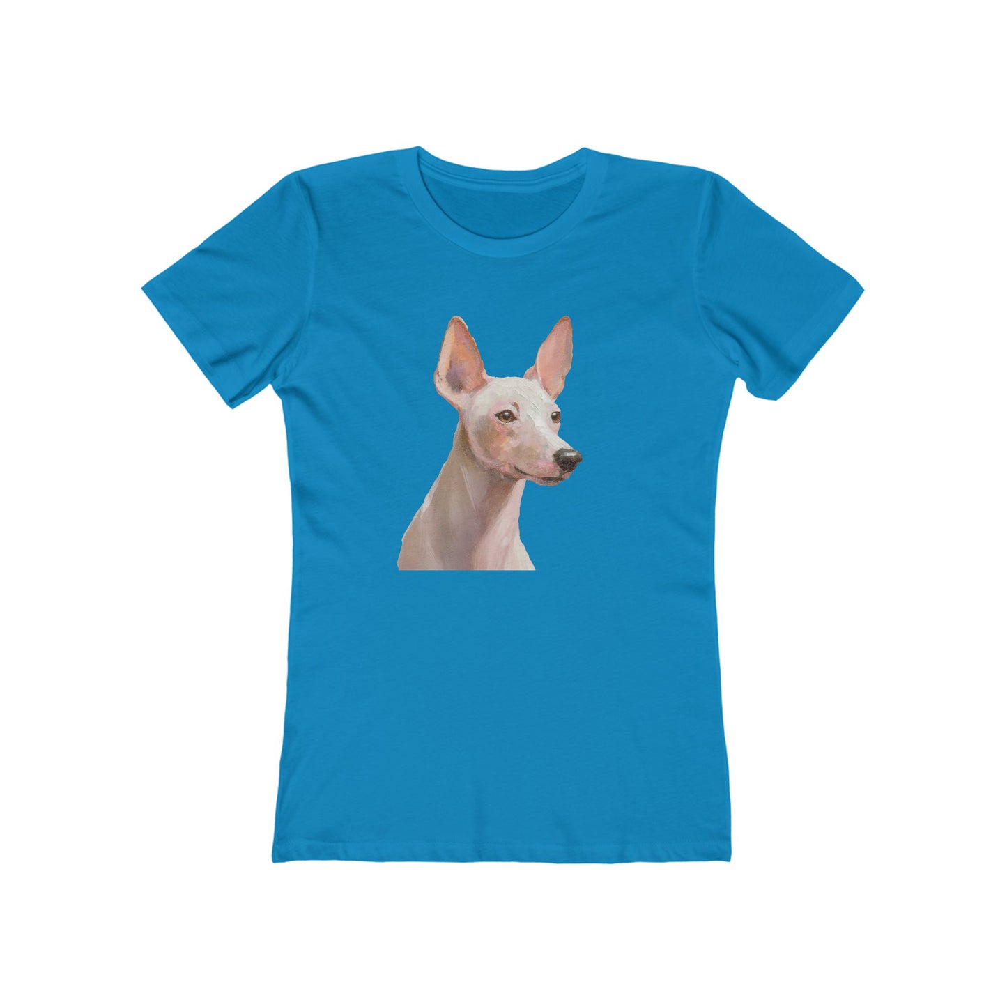 Xoloitzcuintli 'Mexican Hairless' Women's Slim Fitted Tee